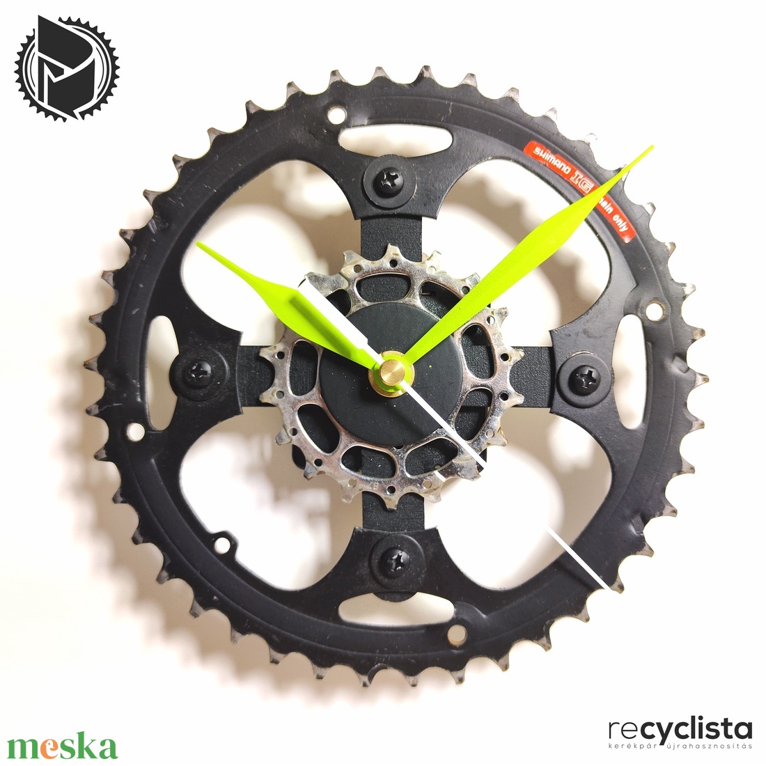 recyclock MES-061 - falióra újrahasznosított kerékpár alkatrészekből - otthon & életmód - dekoráció - fali és függő dekoráció - falióra & óra - Meska.hu recyclock MES-061 - falióra újrahasznosított kerékpár alkatrészekből - otthon & életmód - dekoráció - fali és függő dekoráció - falióra & óra - Meska.hu