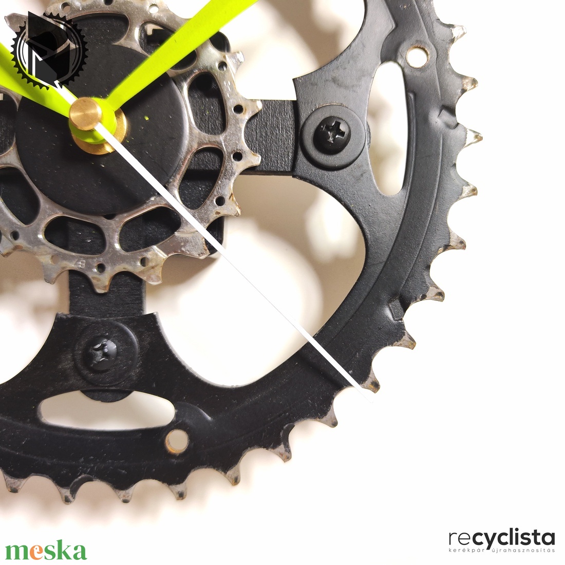 recyclock MES-061 - falióra újrahasznosított kerékpár alkatrészekből - otthon & életmód - dekoráció - fali és függő dekoráció - falióra & óra - Meska.hu recyclock MES-061 - falióra újrahasznosított kerékpár alkatrészekből - otthon & életmód - dekoráció - fali és függő dekoráció - falióra & óra - Meska.hu