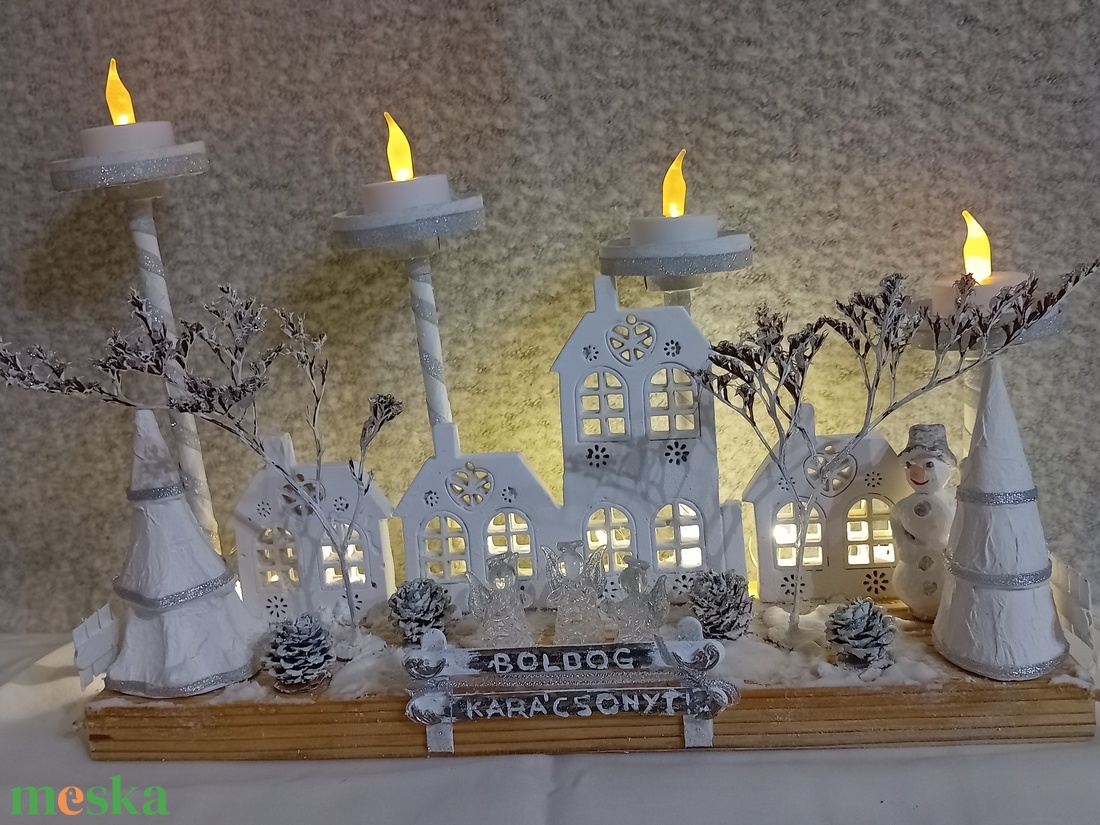 Adventi, karácsonyi asztaldísz - karácsony - adventi díszek - adventi asztaldísz - Meska.hu Adventi, karácsonyi asztaldísz - karácsony - adventi díszek - adventi asztaldísz - Meska.hu