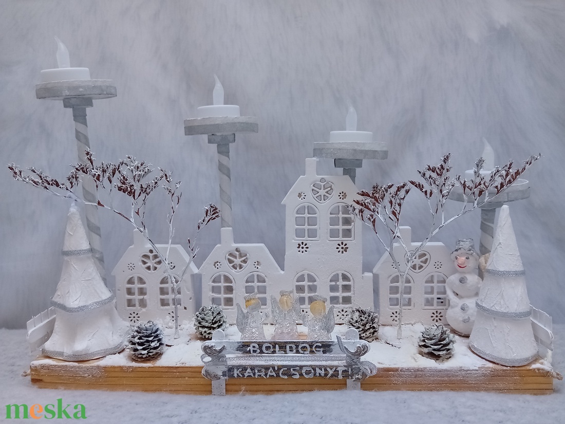 Adventi, karácsonyi asztaldísz - karácsony - adventi díszek - adventi asztaldísz - Meska.hu Adventi, karácsonyi asztaldísz - karácsony - adventi díszek - adventi asztaldísz - Meska.hu