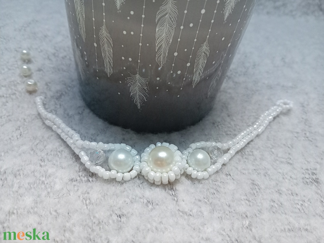 Gyöngy karkötő - ékszer - karkötő - gyöngyös karkötő - Meska.hu Gyöngy karkötő - ékszer - karkötő - gyöngyös karkötő - Meska.hu
