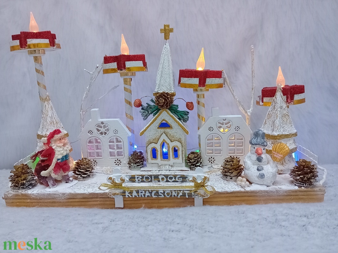 Adventi, karácsonyi asztaldísz - karácsony - adventi díszek - adventi asztaldísz - Meska.hu Adventi, karácsonyi asztaldísz - karácsony - adventi díszek - adventi asztaldísz - Meska.hu