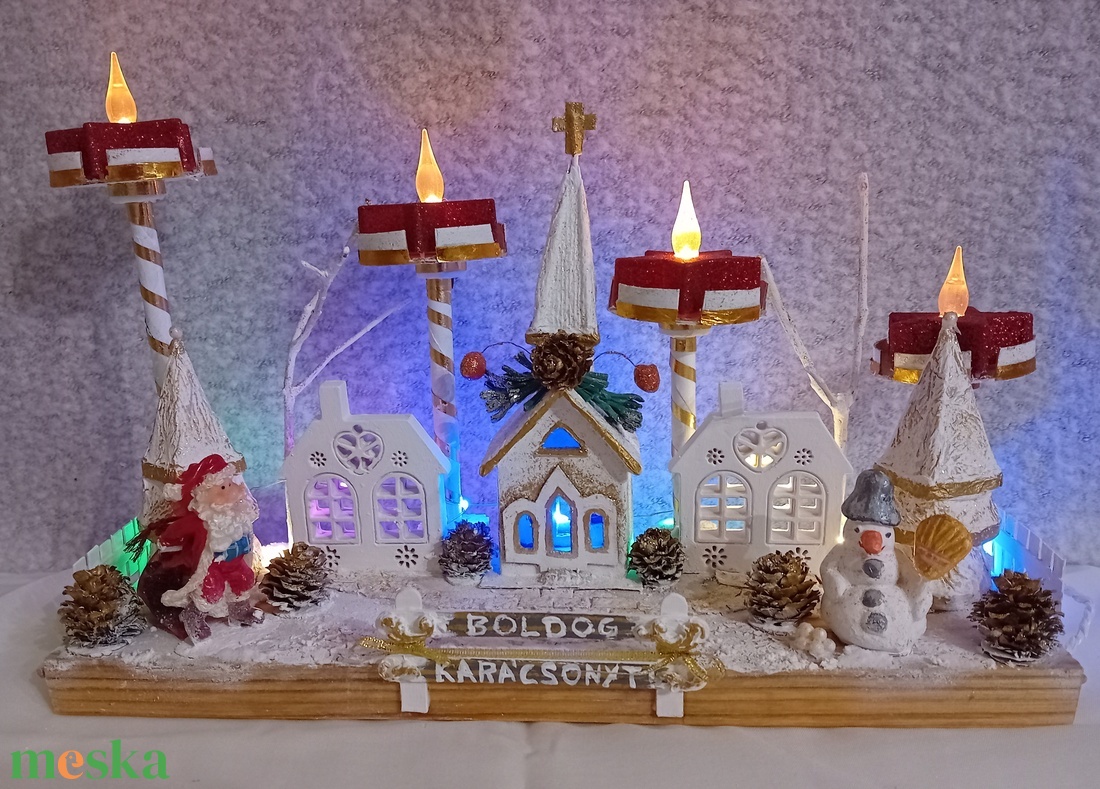 Adventi, karácsonyi asztaldísz - karácsony - adventi díszek - adventi asztaldísz - Meska.hu Adventi, karácsonyi asztaldísz - karácsony - adventi díszek - adventi asztaldísz - Meska.hu