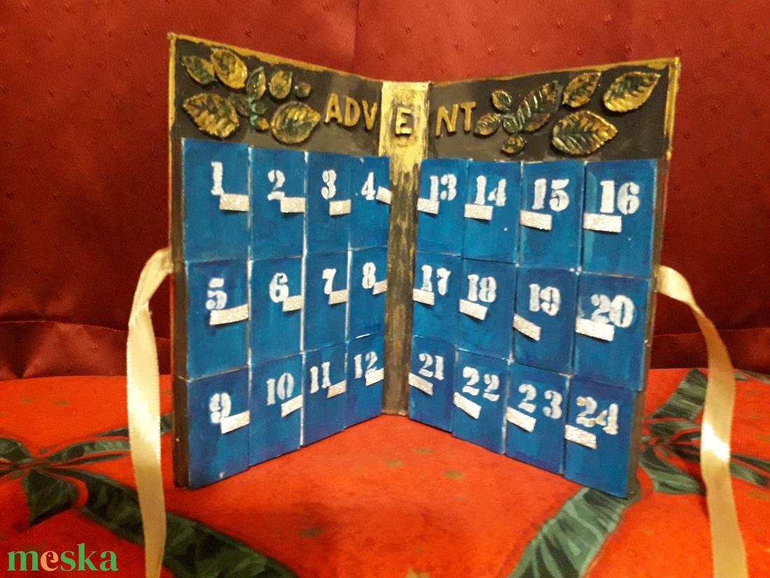 Adventi naptár - karácsony - adventi díszek - adventi asztaldísz - Meska.hu Adventi naptár - karácsony - adventi díszek - adventi asztaldísz - Meska.hu