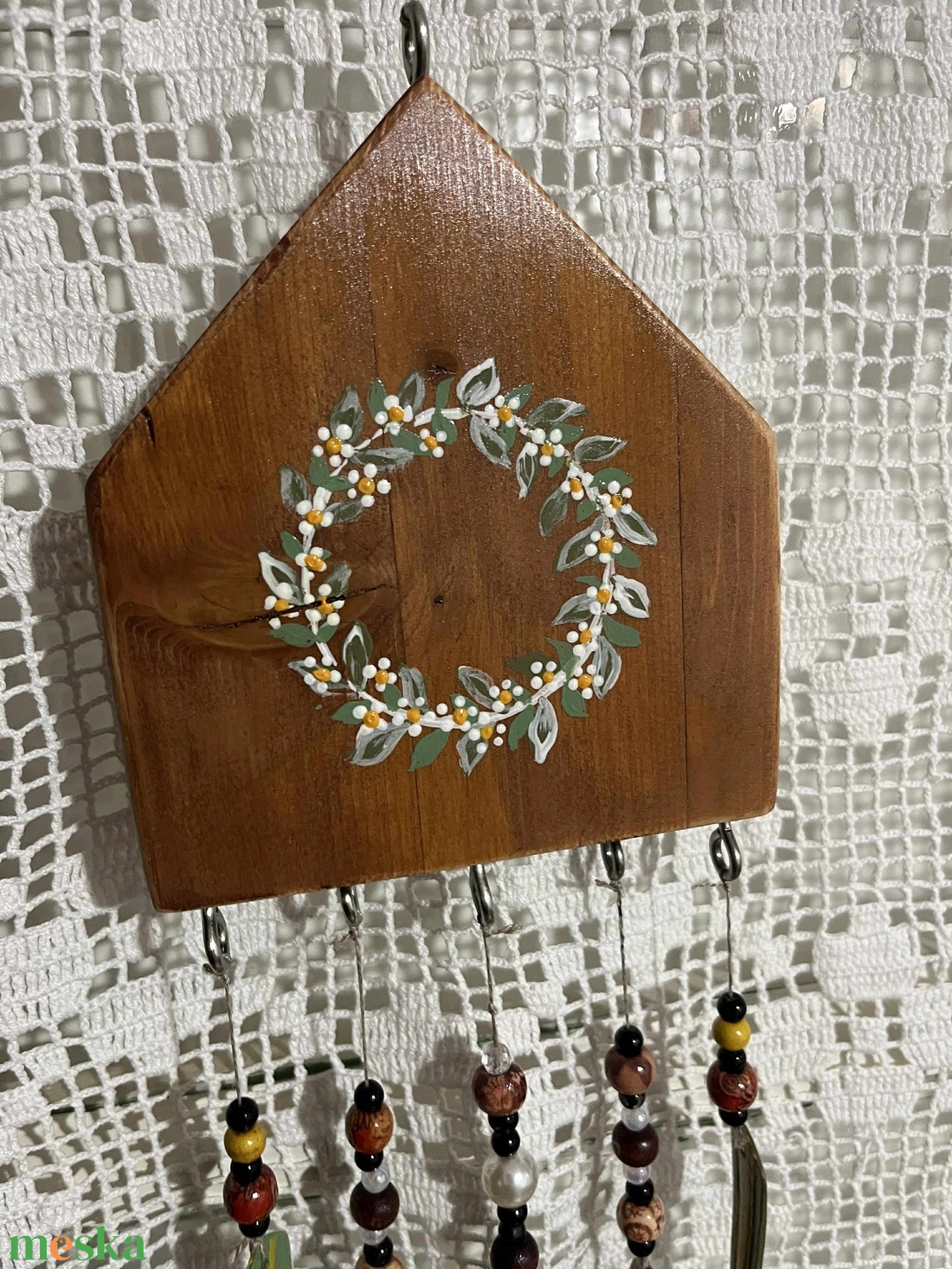 Szélcsengő, újrahasznosított fából, kézzel festve - otthon & életmód - ház & kert - szélcsengő - Meska.hu Szélcsengő, újrahasznosított fából, kézzel festve - otthon & életmód - ház & kert - szélcsengő - Meska.hu