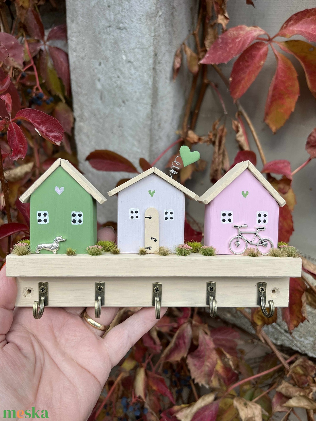 Fali kulcstartó, újrahasznosított fából - otthon & életmód - dekoráció - fali és függő dekoráció - fali kulcstartó - Meska.hu Fali kulcstartó, újrahasznosított fából - otthon & életmód - dekoráció - fali és függő dekoráció - fali kulcstartó - Meska.hu