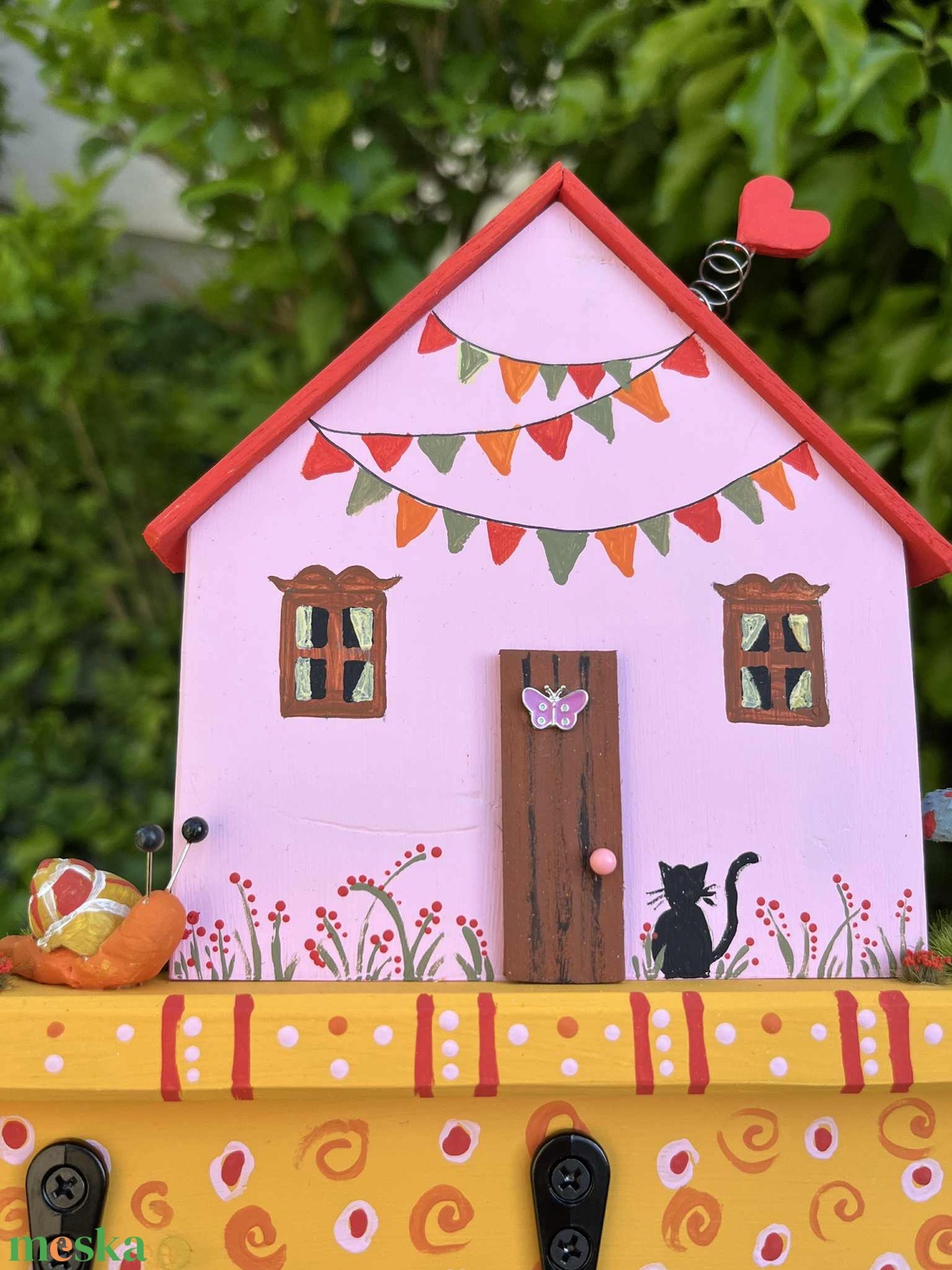 Fali fogas, újrahasznosított fából - otthon & életmód - bútor - fogas - Meska.hu