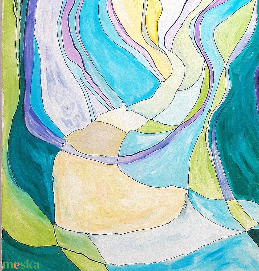 Varázsút c. festmény - művészet - festmény - akvarell - Meska.hu