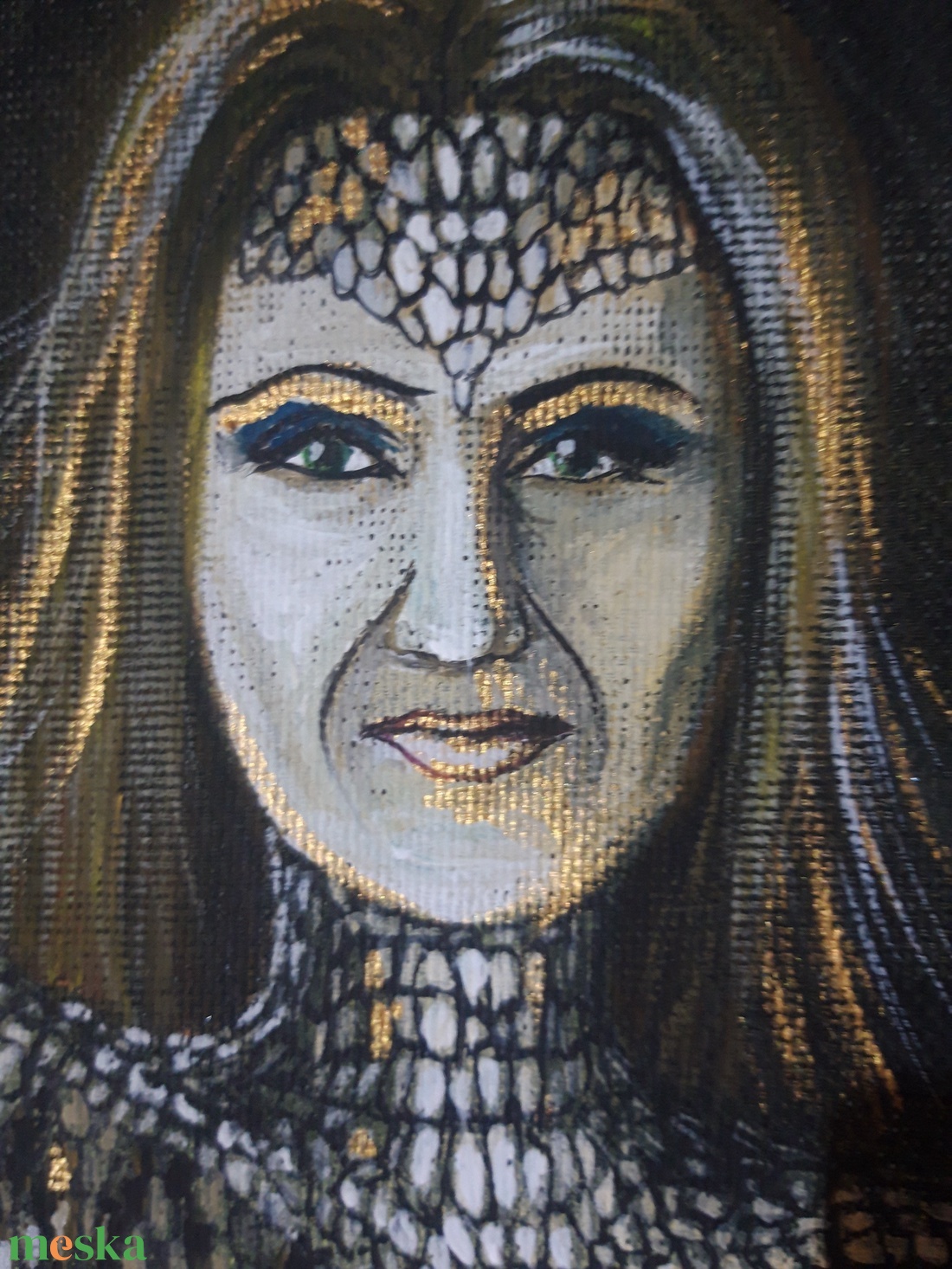 Kehely és Őrzője c.festmény - művészet - festmény - akvarell - Meska.hu