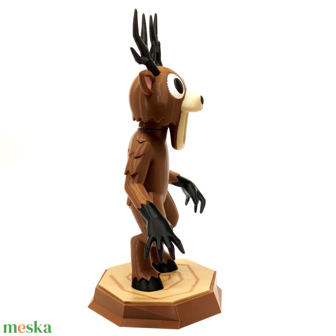 Szarvas figura 99 night in the forest (17cm) Karakteres Erdei Szellem - otthon & életmód - dekoráció - dekoratív figurák és szobrok - Meska.hu