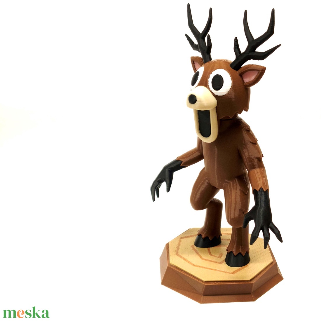Szarvas figura 99 night in the forest (17cm) Karakteres Erdei Szellem - otthon & életmód - dekoráció - dekoratív figurák és szobrok - Meska.hu