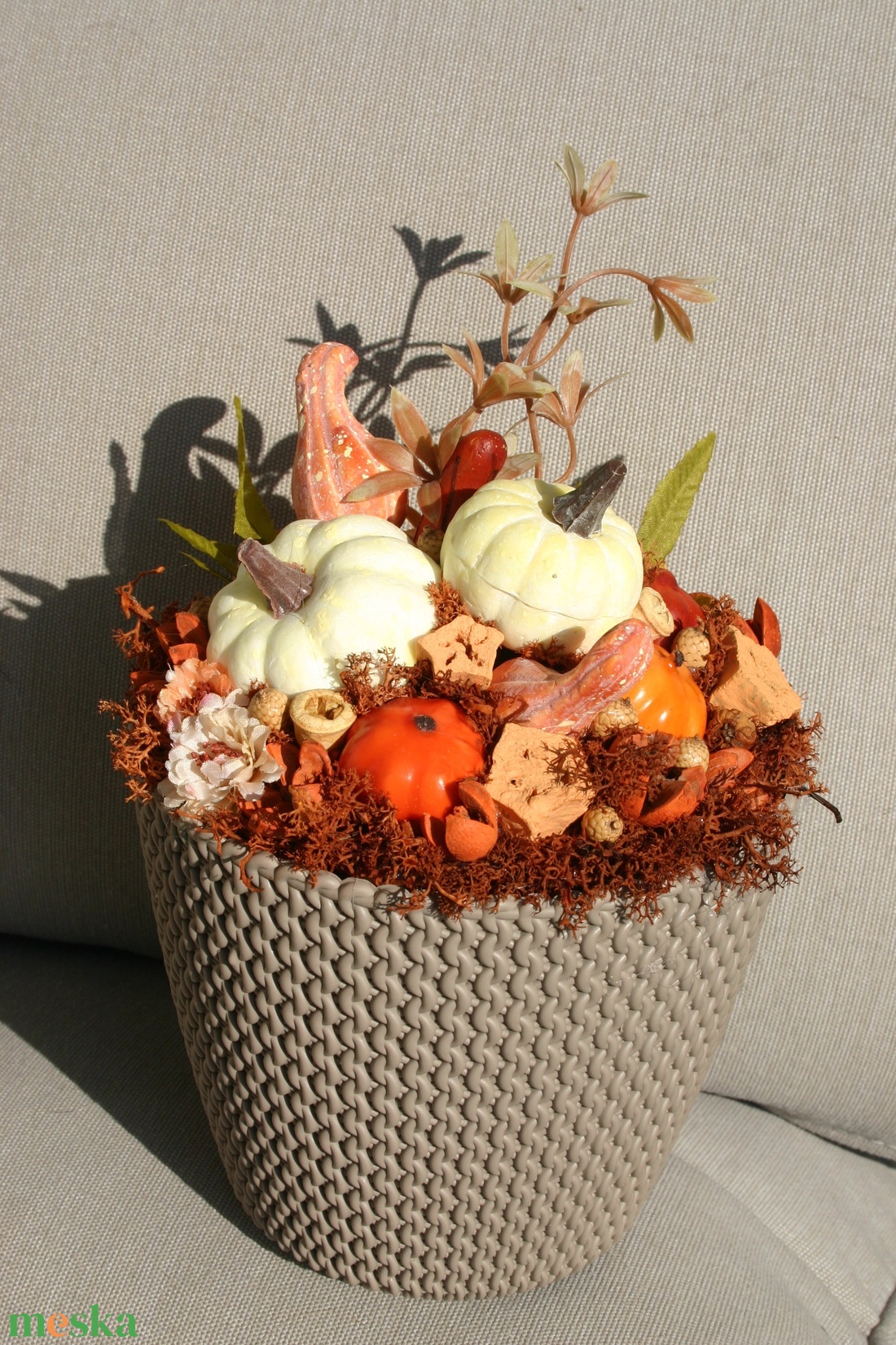 Őszi tökös zuzmós asztaldísz - otthon & életmód - dekoráció - asztal és polc dekoráció - asztaldísz - Meska.hu Őszi tökös zuzmós asztaldísz - otthon & életmód - dekoráció - asztal és polc dekoráció - asztaldísz - Meska.hu