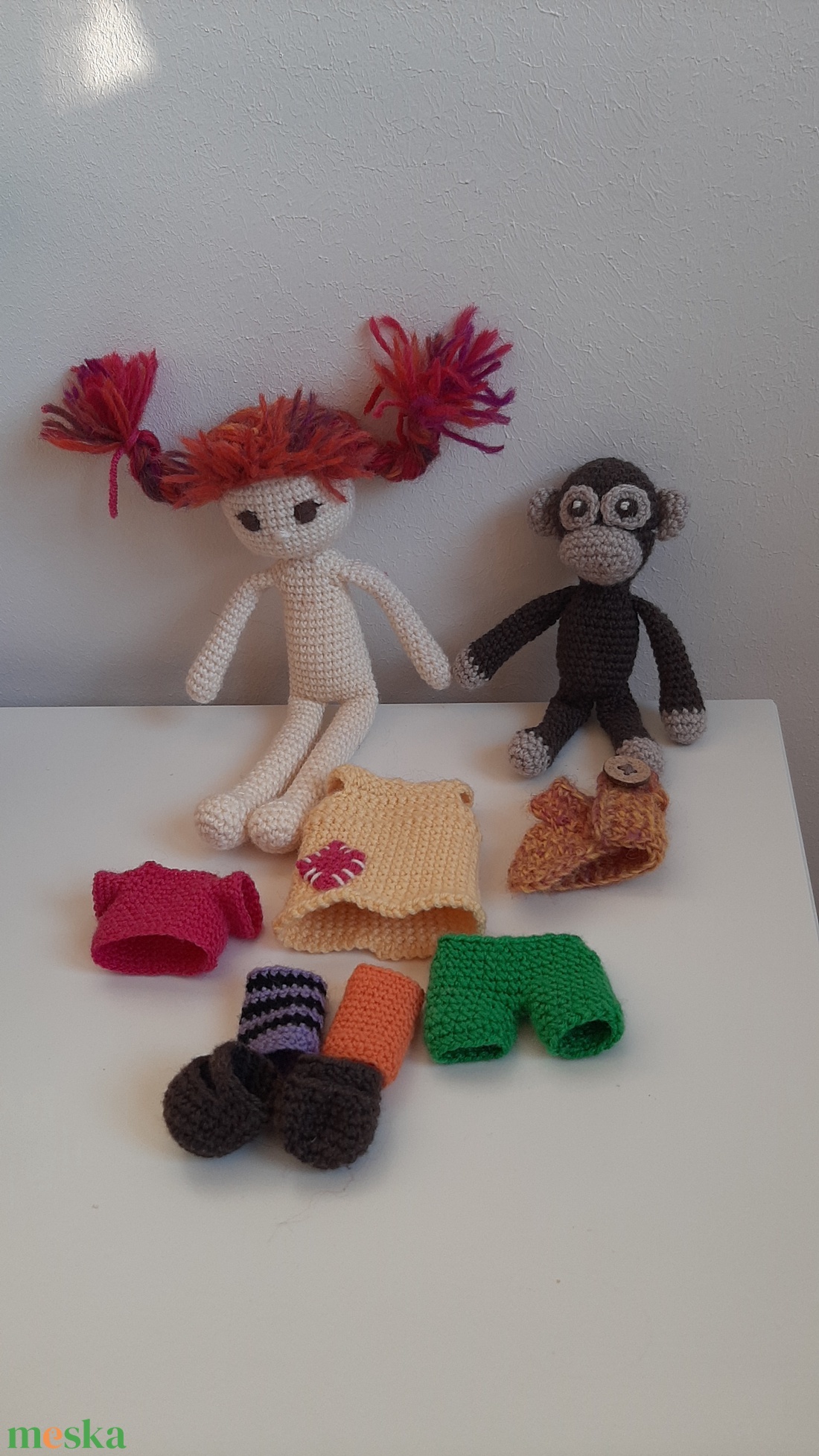 Harisnyás Pippi (Pipi Longstrom) és Nilsson úr - játék & sport - baba & babaház - baba - Meska.hu Harisnyás Pippi (Pipi Longstrom) és Nilsson úr - játék & sport - baba & babaház - baba - Meska.hu