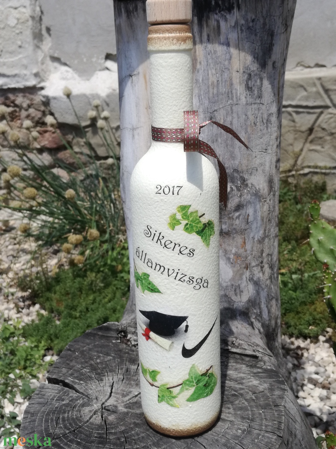 Transzferált italos üveg, egyedi felirattal. :-) - otthon & lakás - dekoráció - asztal és polc dekoráció - díszüveg - Meska.hu Transzferált italos üveg, egyedi felirattal. :-) - otthon & lakás - dekoráció - asztal és polc dekoráció - díszüveg - Meska.hu