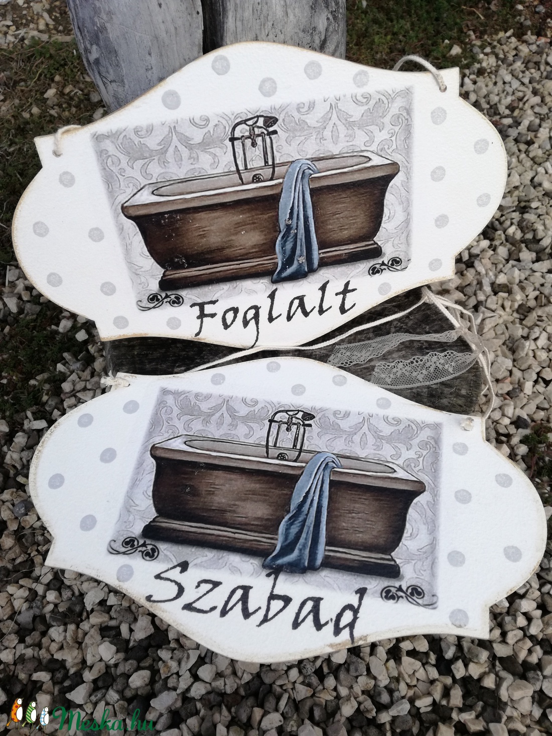 Fürdőszobai tábla szett, feliratozva, fotótranszferrel. :-) - otthon & életmód - fürdőszoba - fürdőszobai dekoráció - Meska.hu Fürdőszobai tábla szett, feliratozva, fotótranszferrel. :-) - otthon & életmód - fürdőszoba - fürdőszobai dekoráció - Meska.hu
