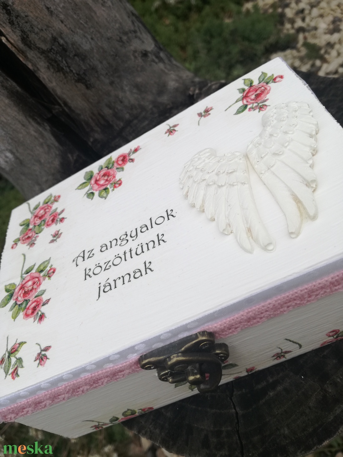 Angyalszárny - Feliratos, rózsás dobozka :-) - otthon & életmód - dekoráció - asztal és polc dekoráció - díszdoboz - Meska.hu Angyalszárny - Feliratos, rózsás dobozka :-) - otthon & életmód - dekoráció - asztal és polc dekoráció - díszdoboz - Meska.hu