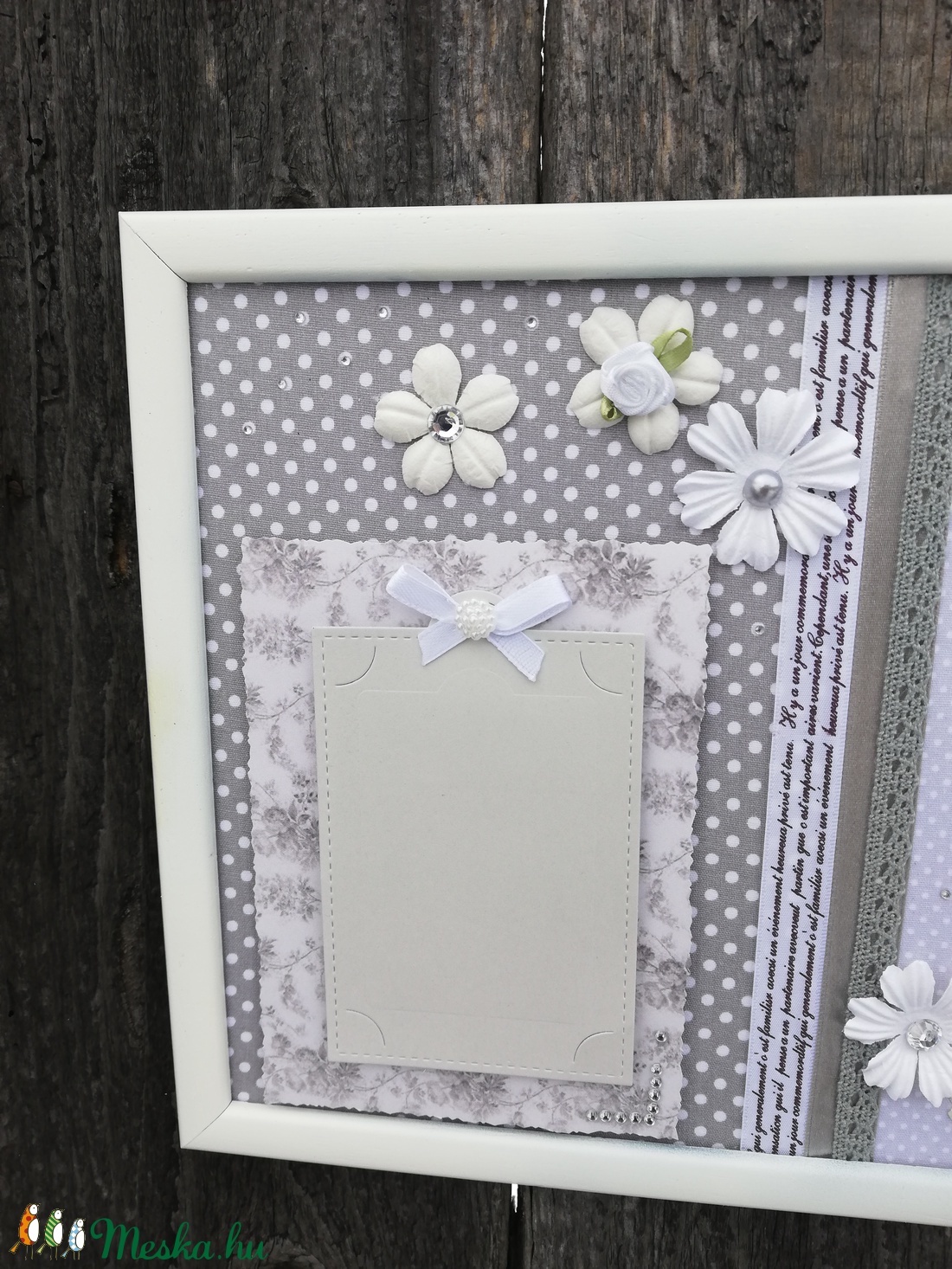 Fali fotótartó, Shabby stílusban. :-) - otthon & életmód - dekoráció - fali és függő dekoráció - falra akasztható dekor - Meska.hu Fali fotótartó, Shabby stílusban. :-) - otthon & életmód - dekoráció - fali és függő dekoráció - falra akasztható dekor - Meska.hu