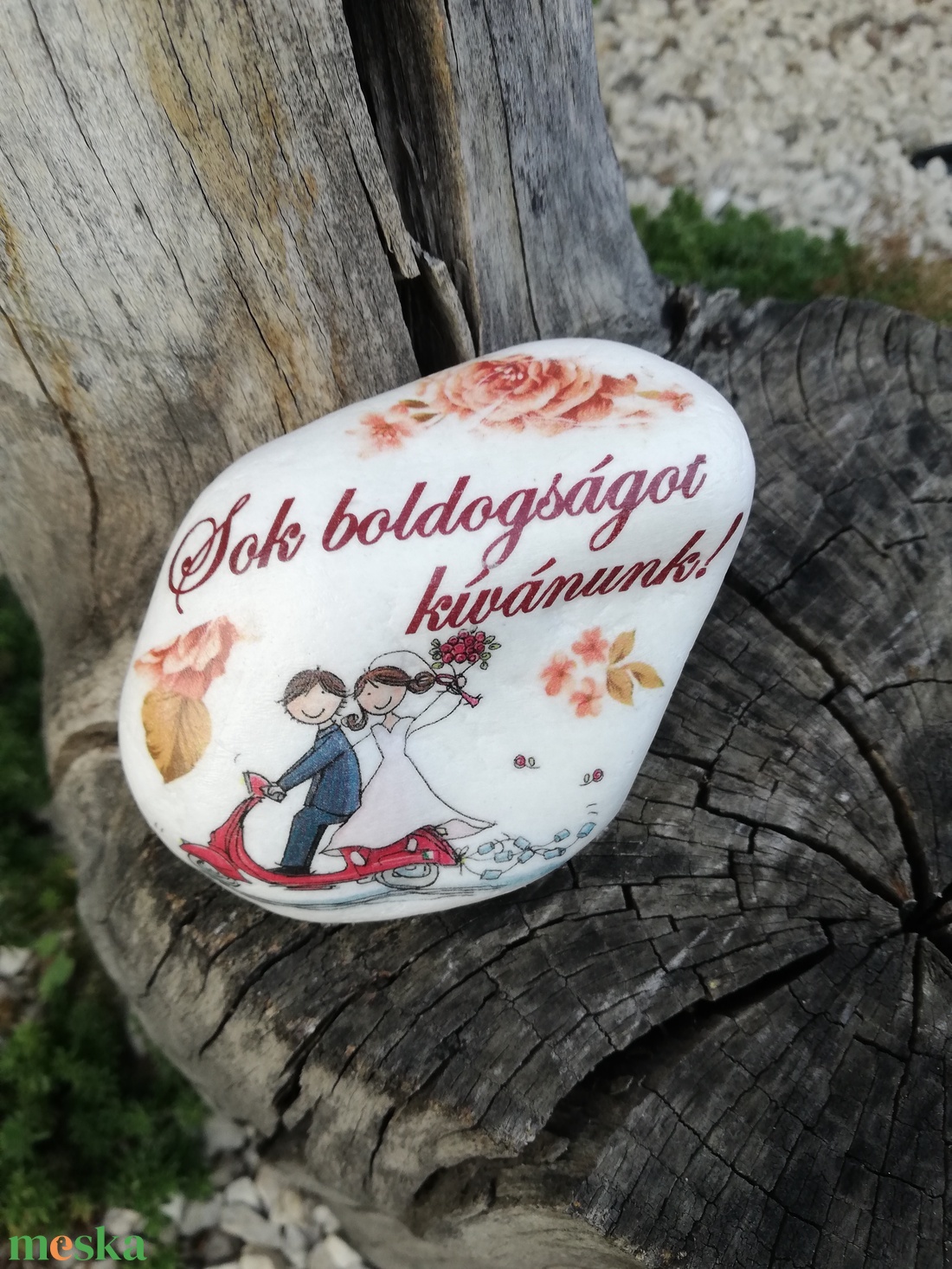 Robogó - esküvői nagyméretű kő. :-) - otthon & életmód - dekoráció - asztal és polc dekoráció - kavics & kő - Meska.hu Robogó - esküvői nagyméretű kő. :-) - otthon & életmód - dekoráció - asztal és polc dekoráció - kavics & kő - Meska.hu