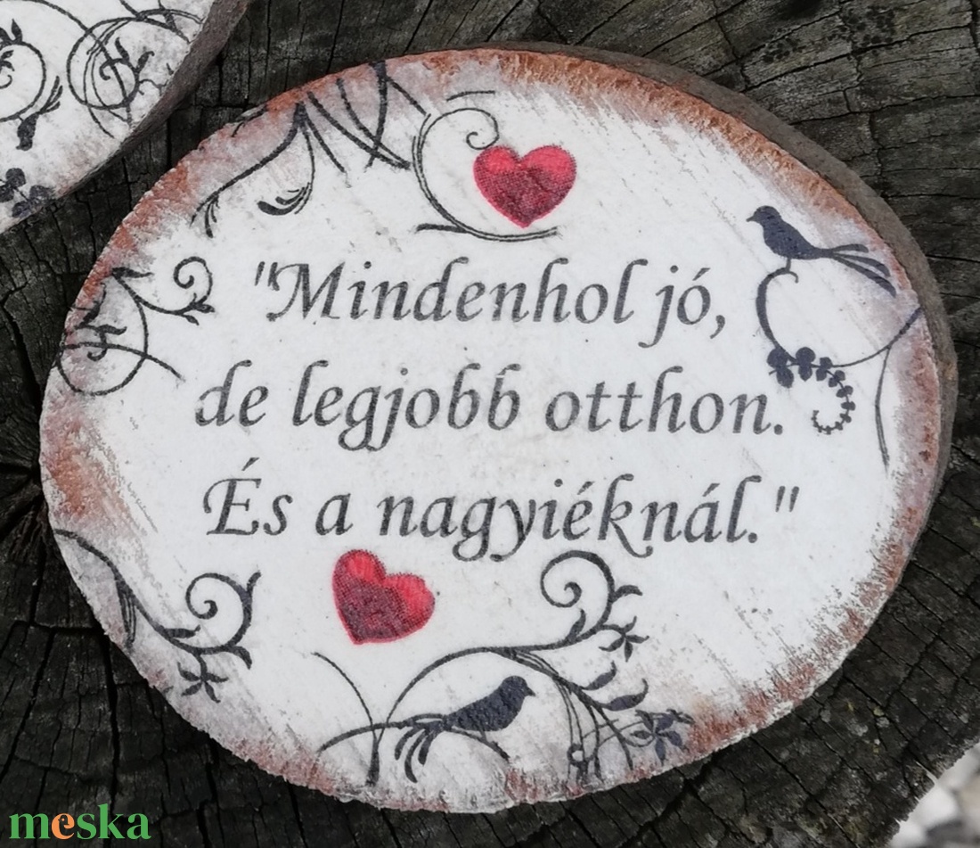 Nagyiéknál-faszelet hűtőmágnes. :-)  - otthon & életmód - konyhafelszerelés, tálalás - konyhai dekoráció - hűtőmágnes - Meska.hu