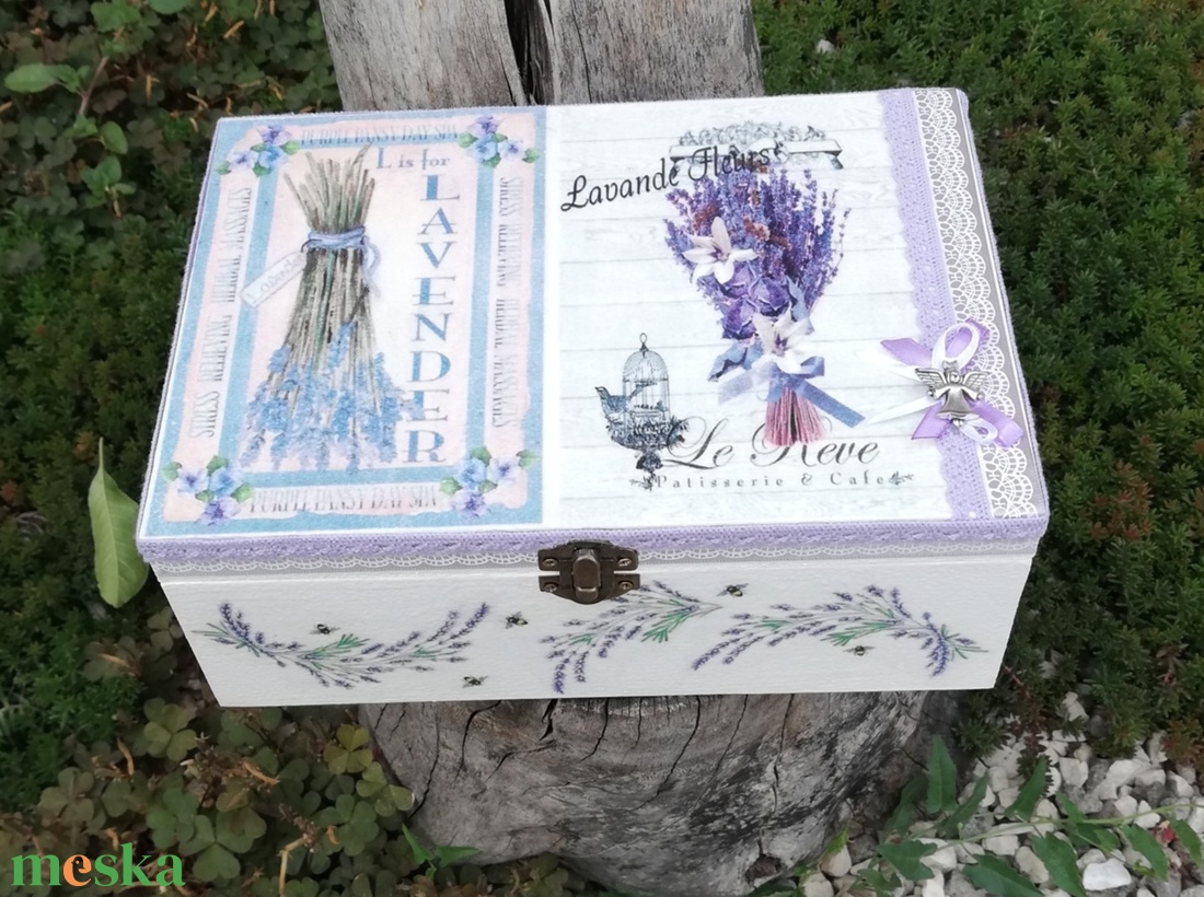 Levendulás, 6 rekeszes doboz, egyedi mintával. :-) - otthon & életmód - konyhafelszerelés, tálalás - konyhai tárolás - tea & kávé tárolás - Meska.hu Levendulás, 6 rekeszes doboz, egyedi mintával. :-) - otthon & életmód - konyhafelszerelés, tálalás - konyhai tárolás - tea & kávé tárolás - Meska.hu