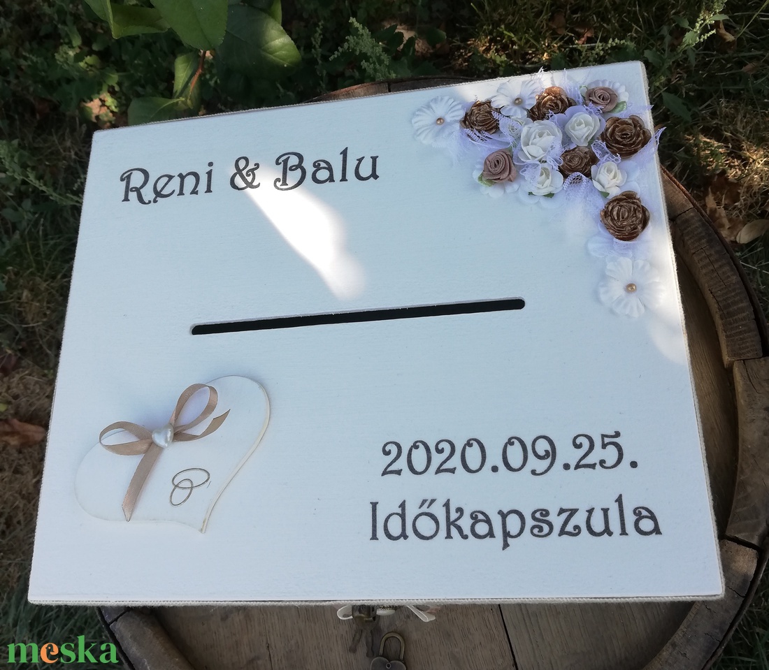 IDŐKAPSZULA-Minőségi, óriási méretű, feliratozott esküvői pénzgyűjtő persely. :-) - esküvő - emlék & ajándék - doboz - Meska.hu IDŐKAPSZULA-Minőségi, óriási méretű, feliratozott esküvői pénzgyűjtő persely. :-) - esküvő - emlék & ajándék - doboz - Meska.hu