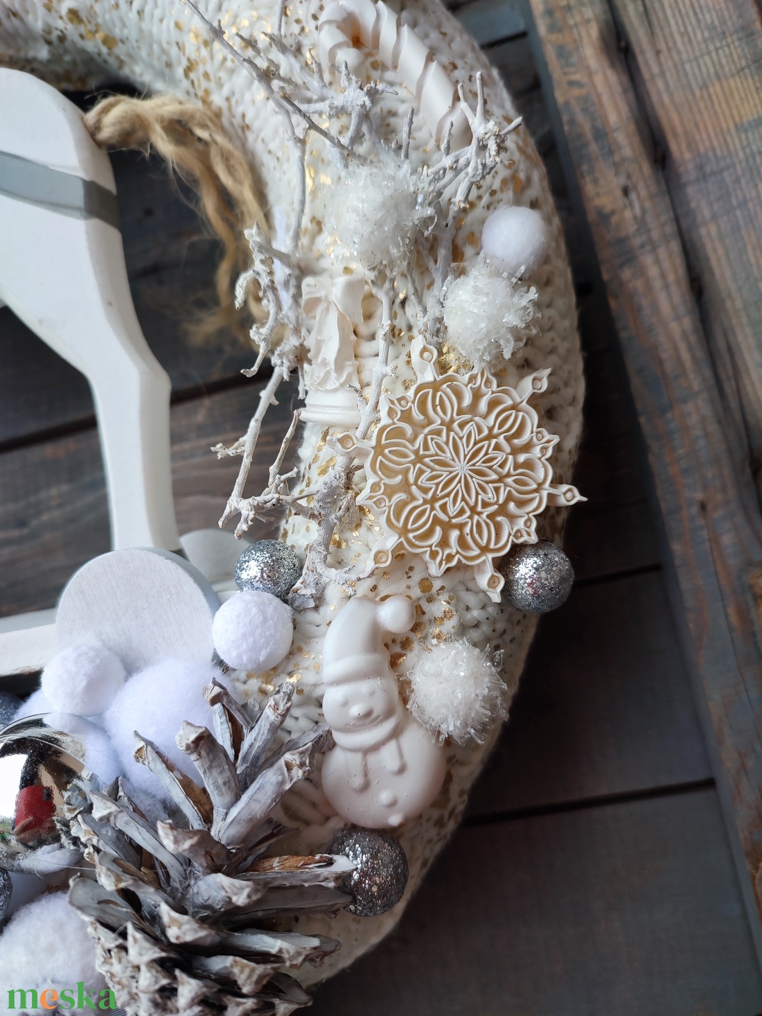 Téli mese-lovas karácsonyi ajtódísz, shabby stílusban. :-) - karácsony - karácsonyi lakásdekoráció - ünnepi asztaldekoráció - Meska.hu Téli mese-lovas karácsonyi ajtódísz, shabby stílusban. :-) - karácsony - karácsonyi lakásdekoráció - ünnepi asztaldekoráció - Meska.hu
