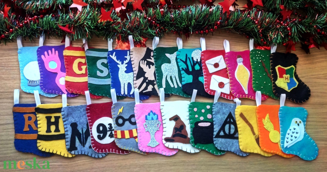 Harry Potter inspirálta filc zoknik - karácsonyfadísz /adventi naptár - karácsony - karácsonyi lakásdekoráció - karácsonyfadíszek - karácsonyi lakásdekoráció - Meska.hu Harry Potter inspirálta filc zoknik - karácsonyfadísz /adventi naptár - karácsony - karácsonyi lakásdekoráció - karácsonyfadíszek - karácsonyi lakásdekoráció - Meska.hu