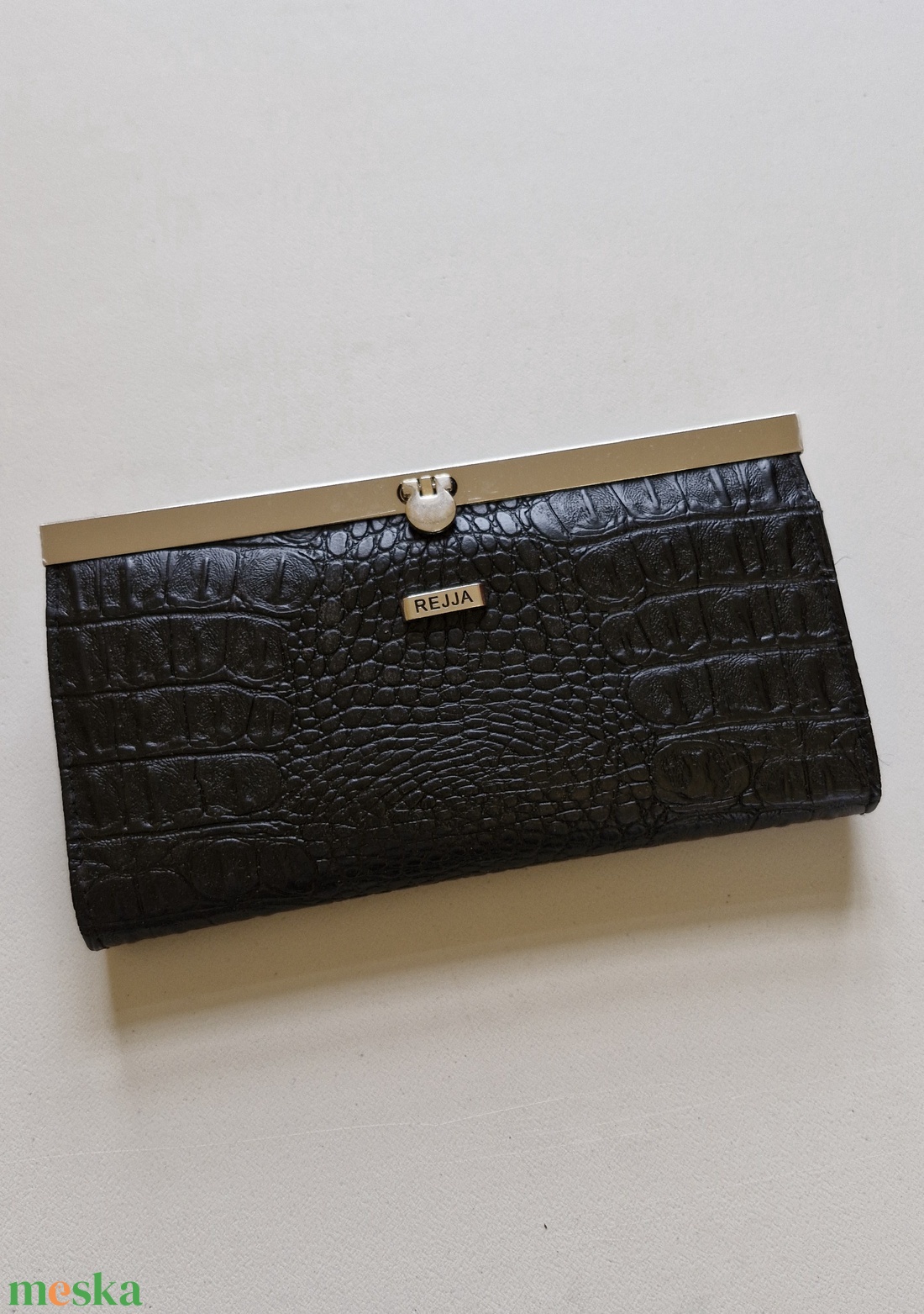 Fém keretes pénztárca - táska & tok - pénztárca & más tok - kártyatartó & irattartó - Meska.hu