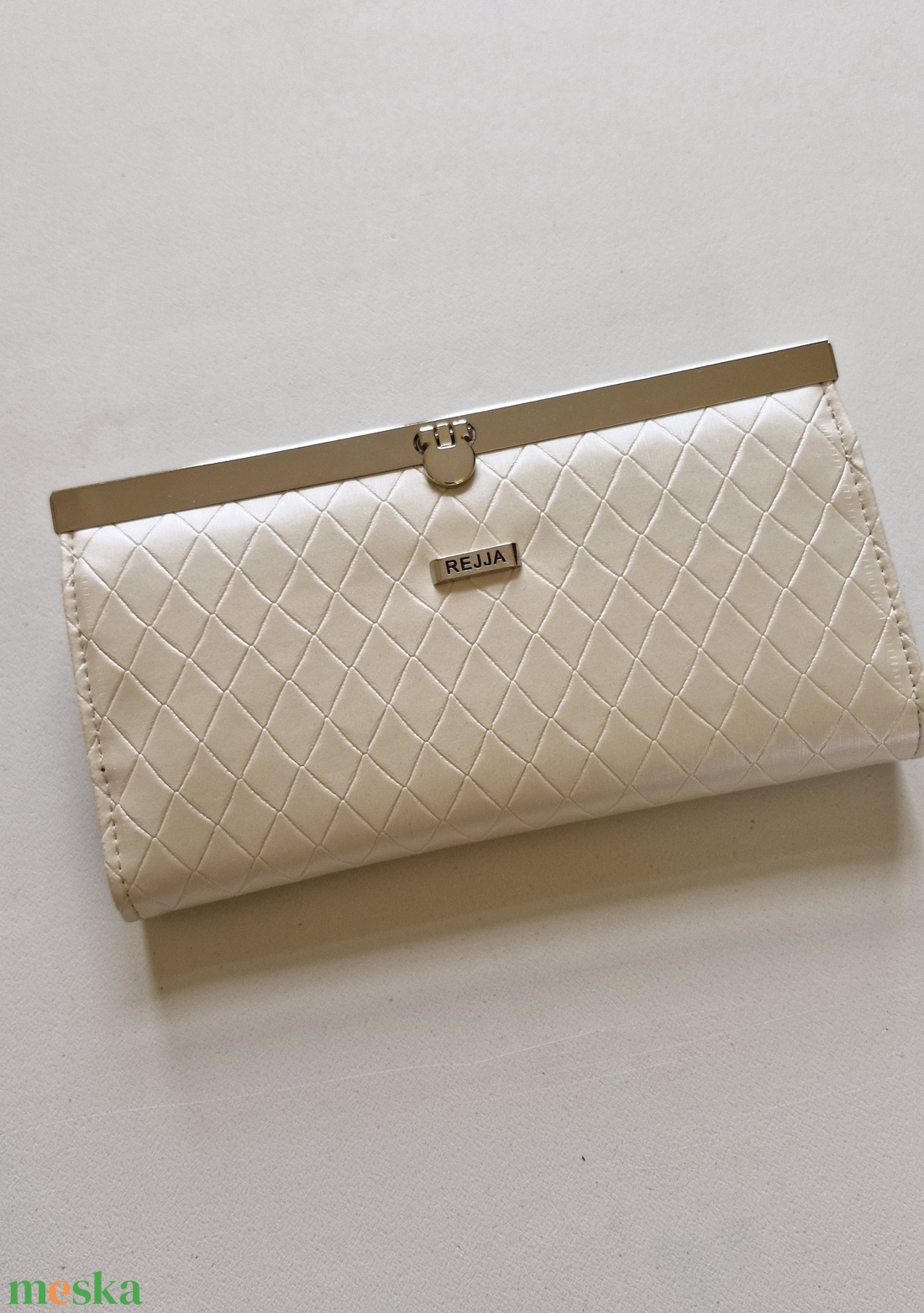 Fém keretes pénztárca - táska & tok - pénztárca & más tok - kártyatartó & irattartó - Meska.hu