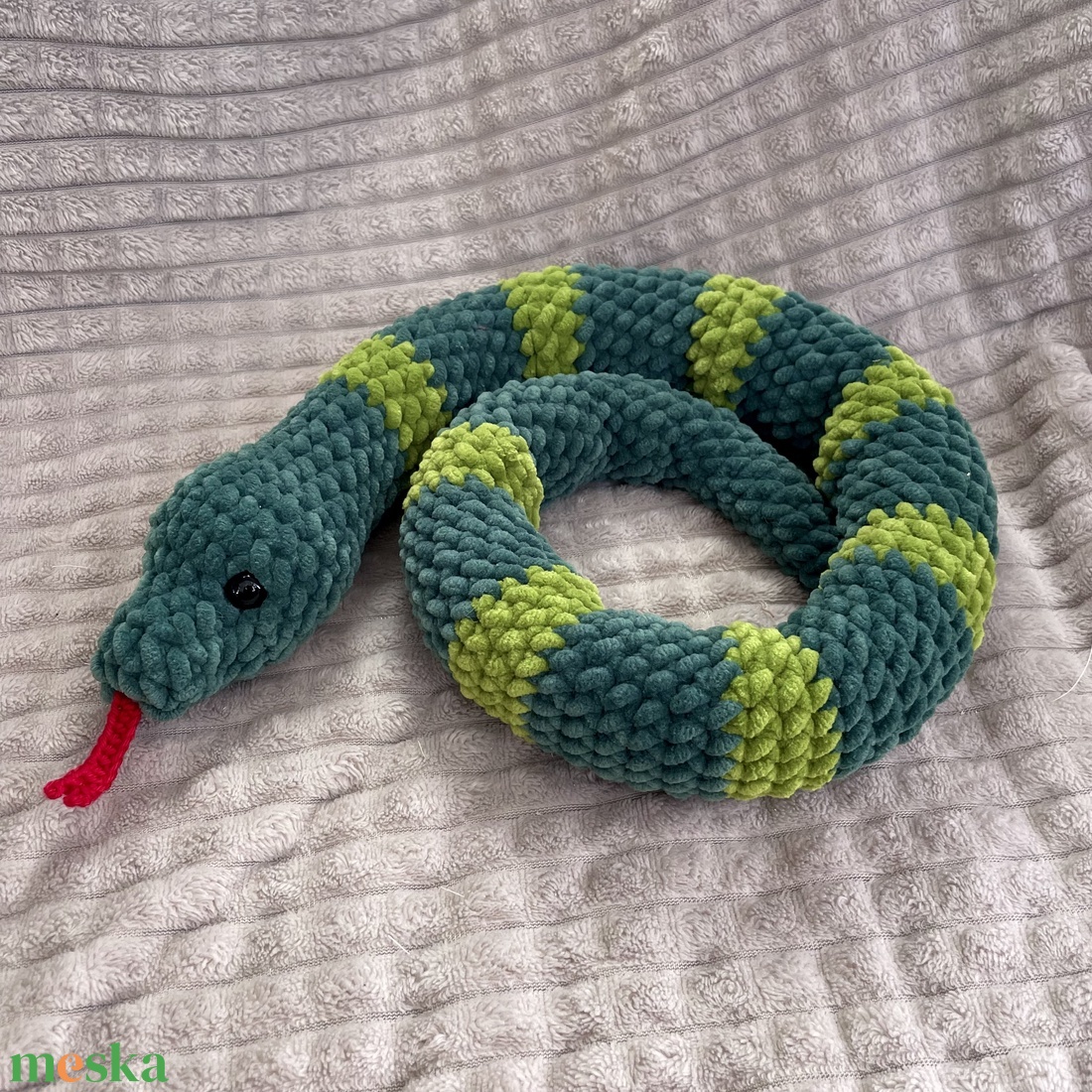 Kígyó plüss - játék & sport - plüssállat & játékfigura - más figura - Meska.hu
