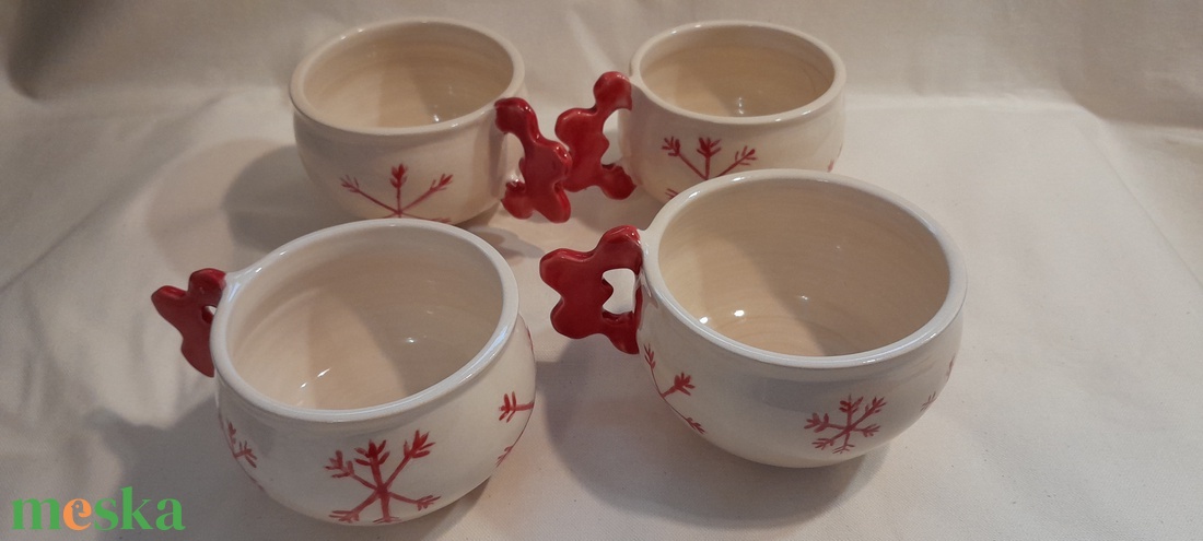 Hópelyhes bögre - otthon & életmód - konyhafelszerelés, tálalás - tálalás - bögre & csésze - Meska.hu