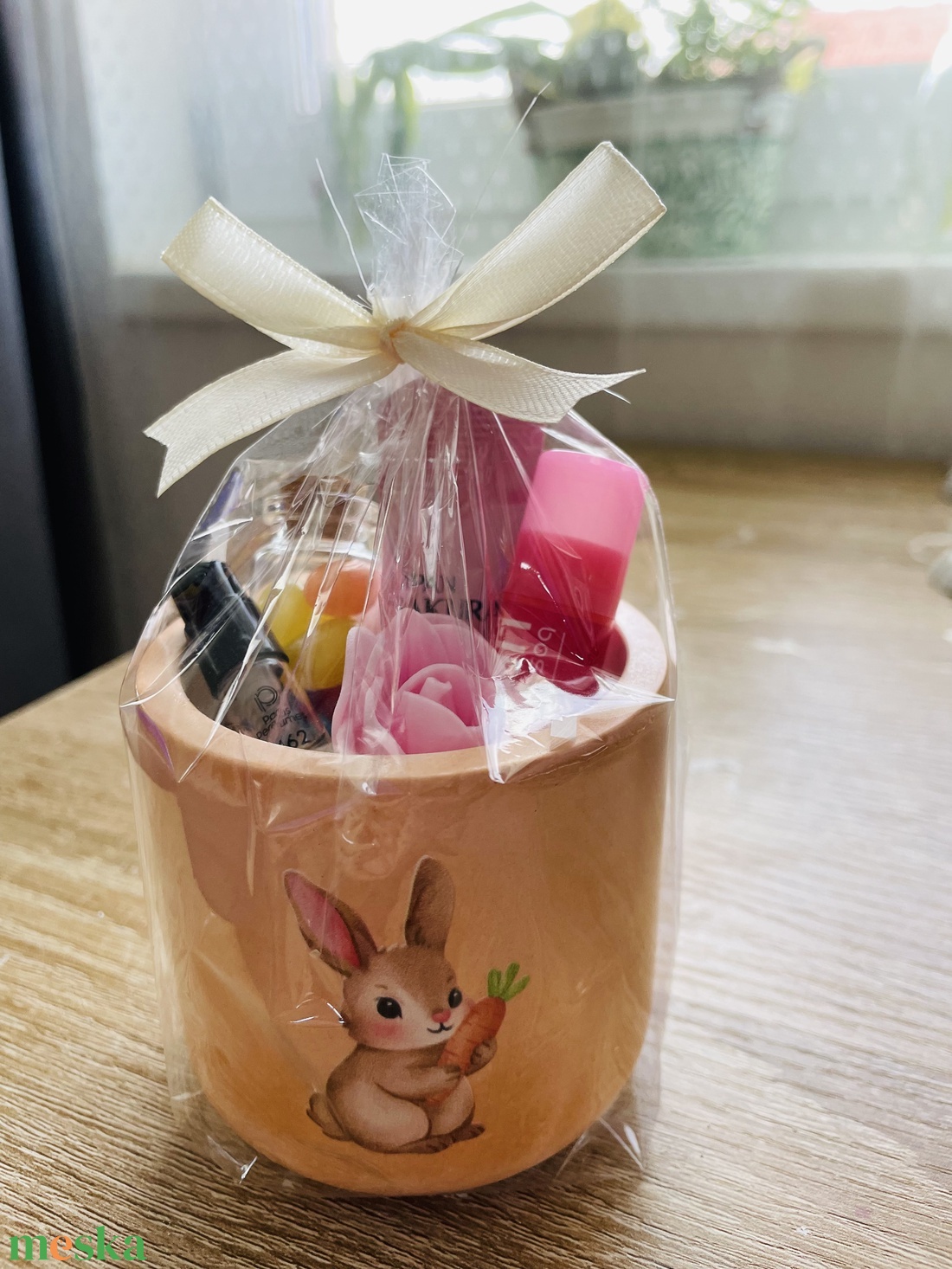 Húsvéti Ajándékcsomag - ünnepi díszek, dekorációk - húsvéti díszek és dekorációk - húsvéti kosár - Meska.hu