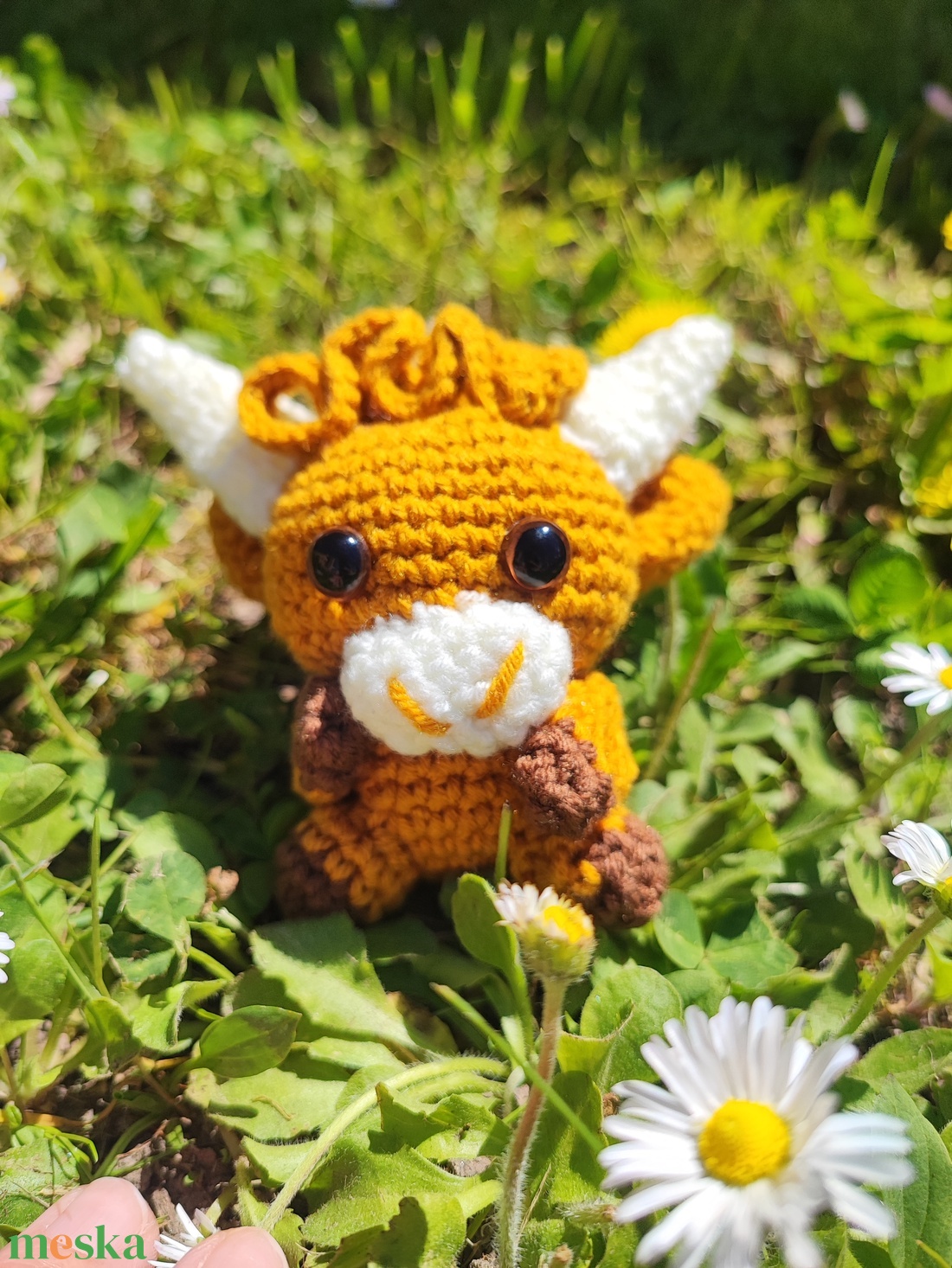 Maroknyi részletgazdag horgolt holland baba boci - játék & sport - plüssállat & játékfigura - boci, tehén - Meska.hu