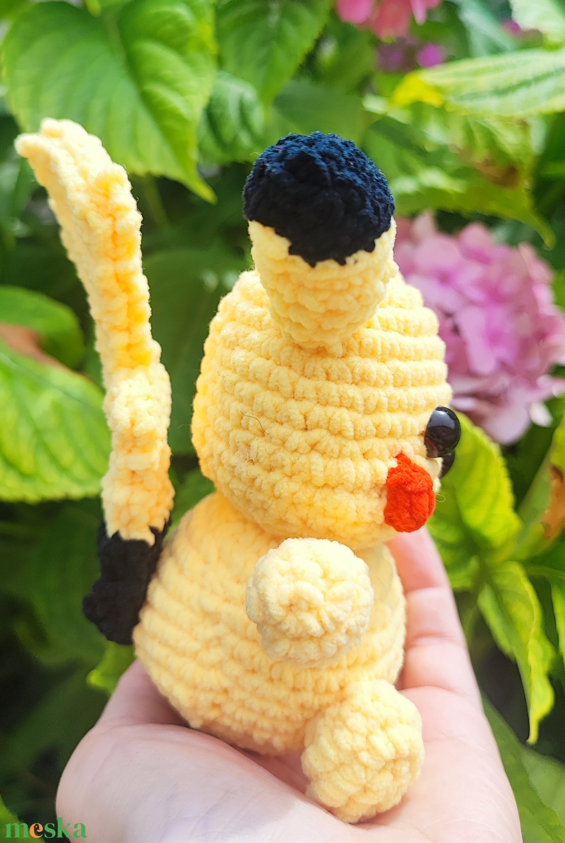 Pokémon, Pikachu horgolt - játék & sport - plüssállat & játékfigura - más figura - Meska.hu