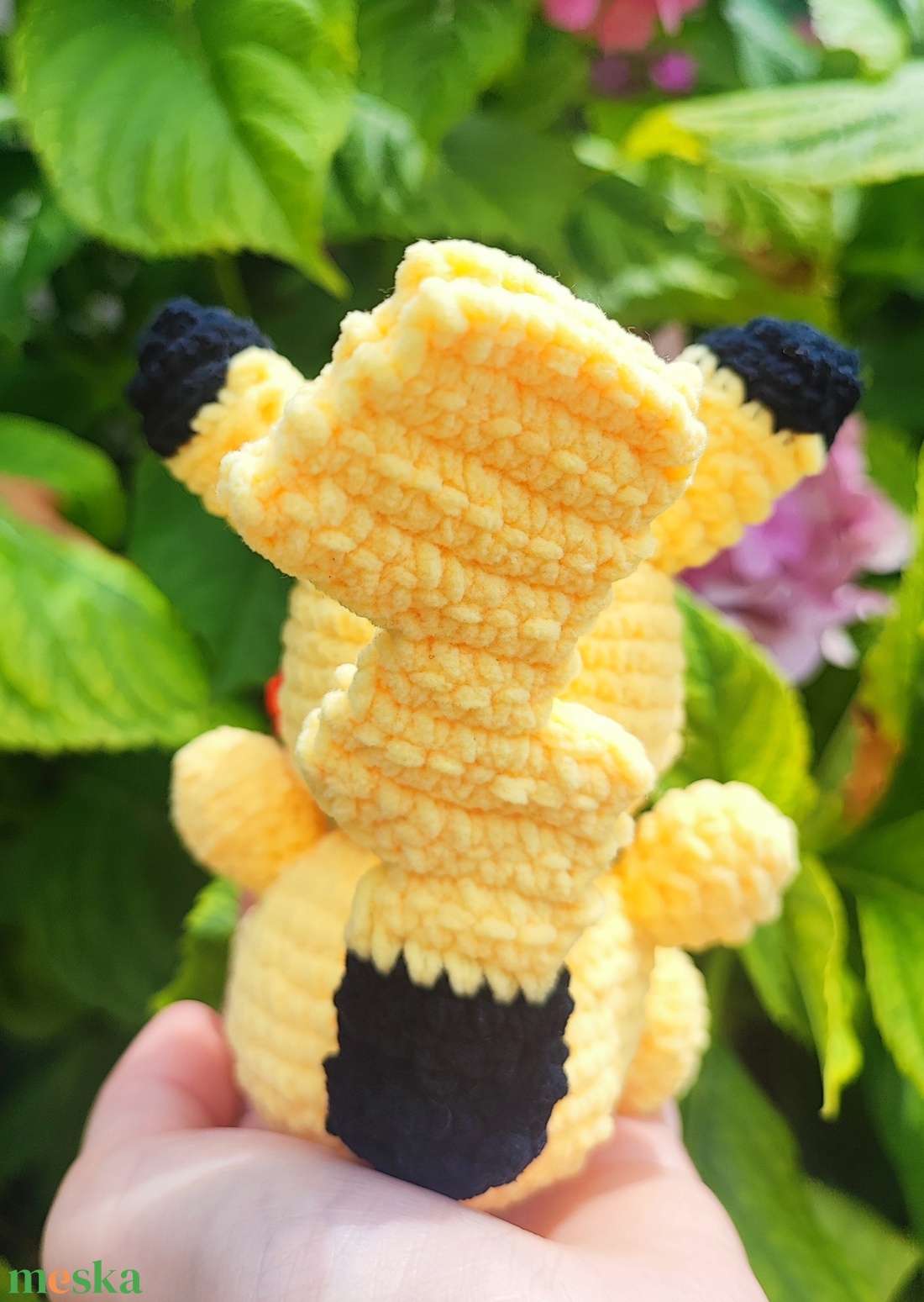 Pokémon, Pikachu horgolt - játék & sport - plüssállat & játékfigura - más figura - Meska.hu