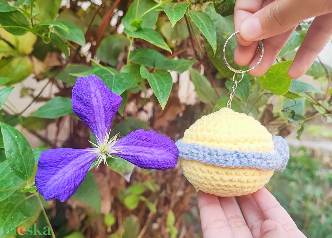 Minion horgolt kulcstartó  - játék & sport - plüssállat & játékfigura - más figura - Meska.hu