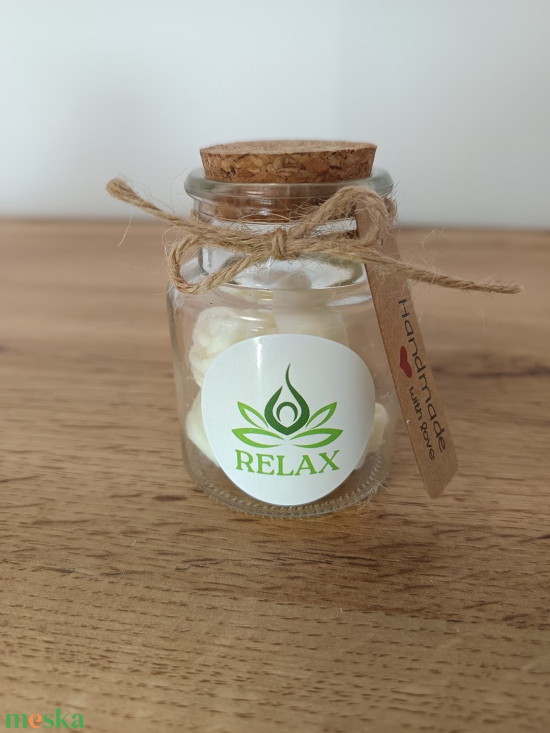 Téli ölelés - mézeskalács illatviasz üvegben - otthon & életmód - gyertya, illat, aroma - illatviasz - Meska.hu