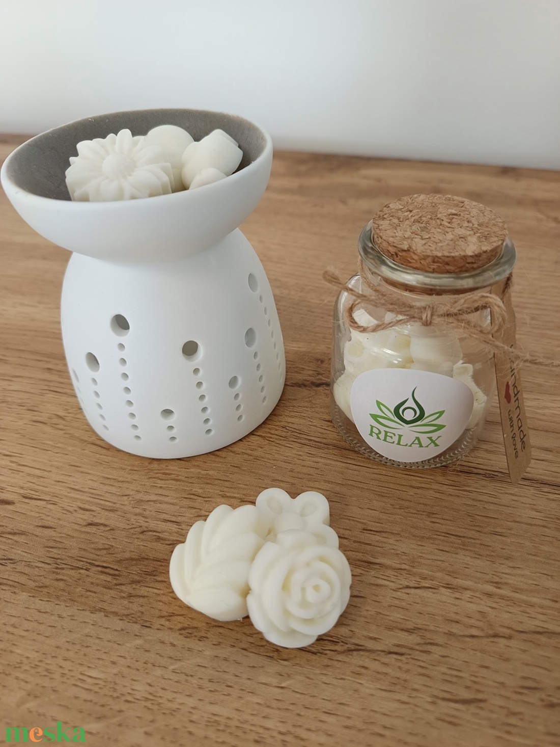 Téli ölelés - mézeskalács illatviasz üvegben - otthon & életmód - gyertya, illat, aroma - illatviasz - Meska.hu