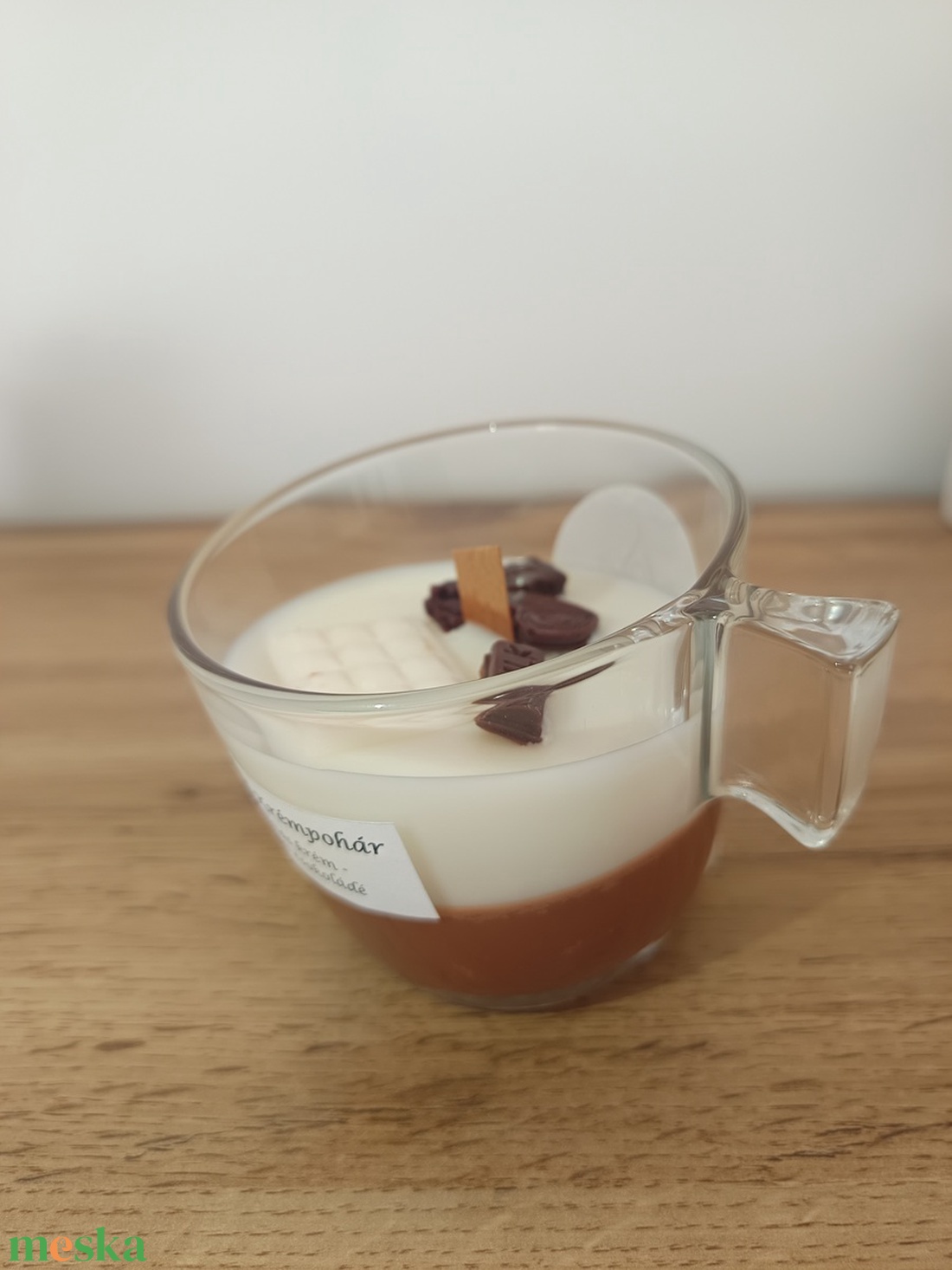 Trüffel krémpohár  RELAX kézműves gyertya - otthon & életmód - gyertya, illat, aroma - gyertya - Meska.hu