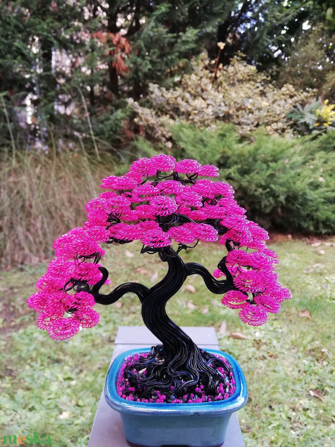 Magenta bonsai - otthon & életmód - dekoráció - asztal és polc dekoráció - bonsai - Meska.hu Magenta bonsai - otthon & életmód - dekoráció - asztal és polc dekoráció - bonsai - Meska.hu