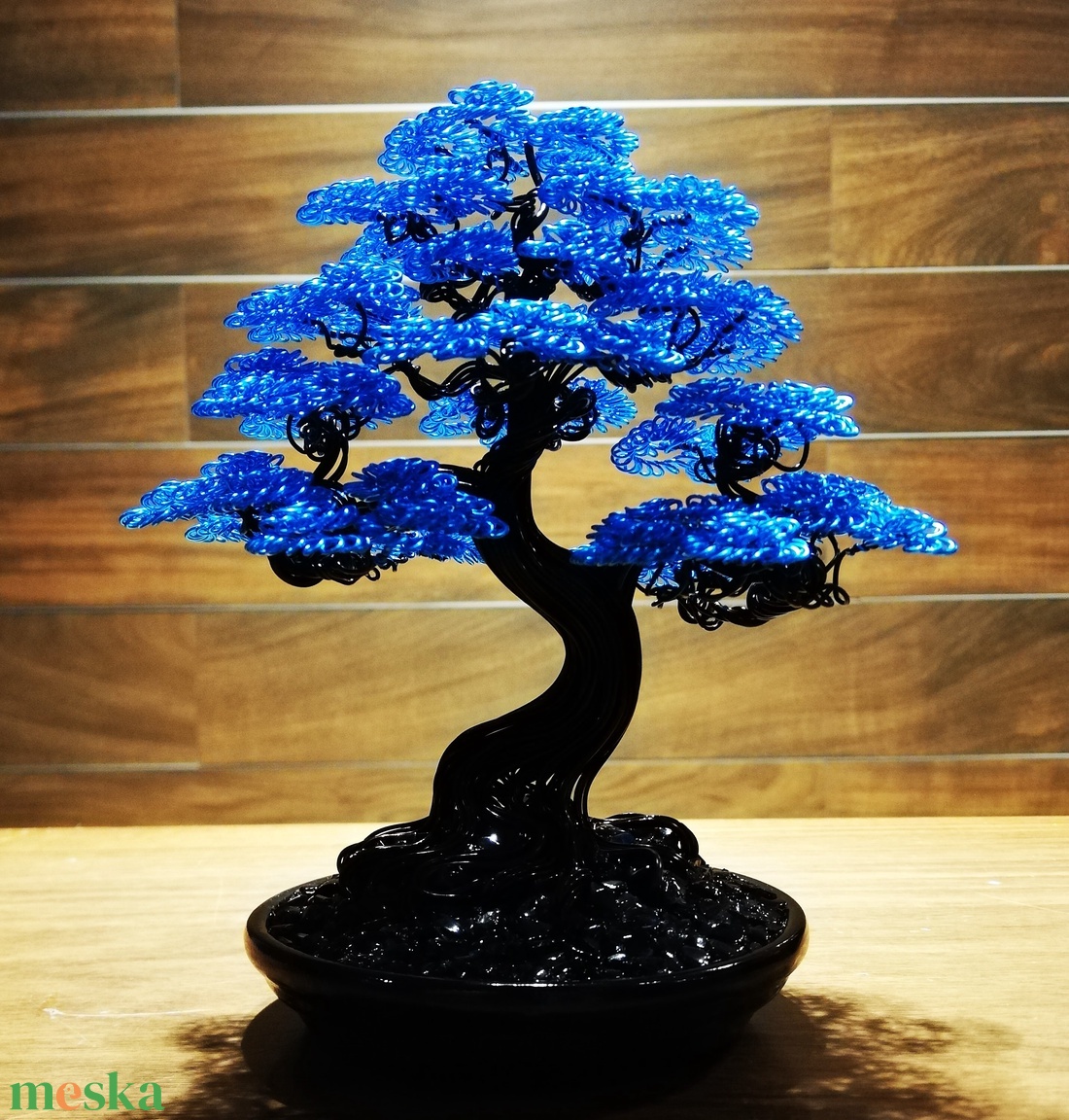 Kék bonsai - otthon & életmód - dekoráció - dísztárgy - Meska.hu Kék bonsai - otthon & életmód - dekoráció - dísztárgy - Meska.hu