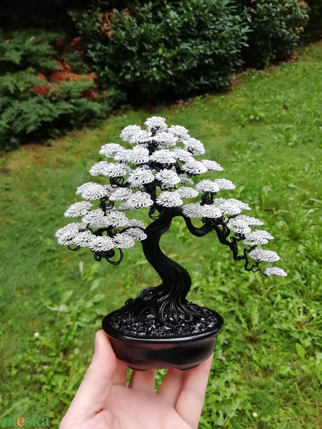 Ezüst bonsai - otthon & életmód - dekoráció - asztal és polc dekoráció - bonsai - Meska.hu Ezüst bonsai - otthon & életmód - dekoráció - asztal és polc dekoráció - bonsai - Meska.hu