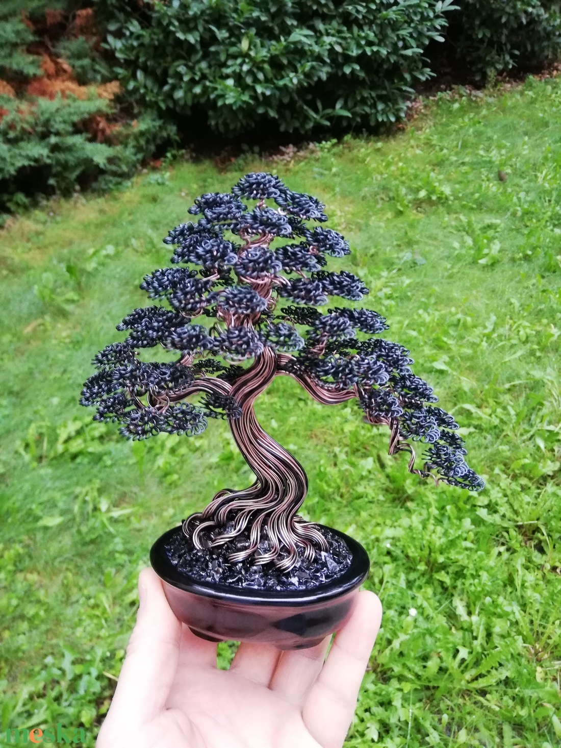 Fekete bonsai - otthon & életmód - dekoráció - asztal és polc dekoráció - bonsai - Meska.hu Fekete bonsai - otthon & életmód - dekoráció - asztal és polc dekoráció - bonsai - Meska.hu