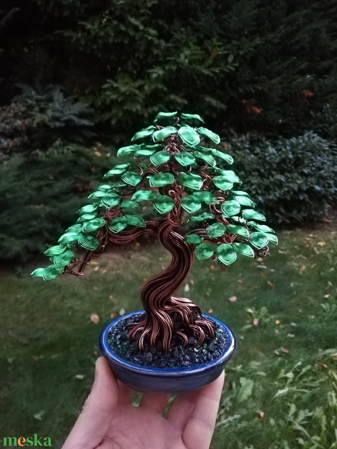 Zöld kisfa - otthon & életmód - dekoráció - asztal és polc dekoráció - bonsai - Meska.hu Zöld kisfa - otthon & életmód - dekoráció - asztal és polc dekoráció - bonsai - Meska.hu