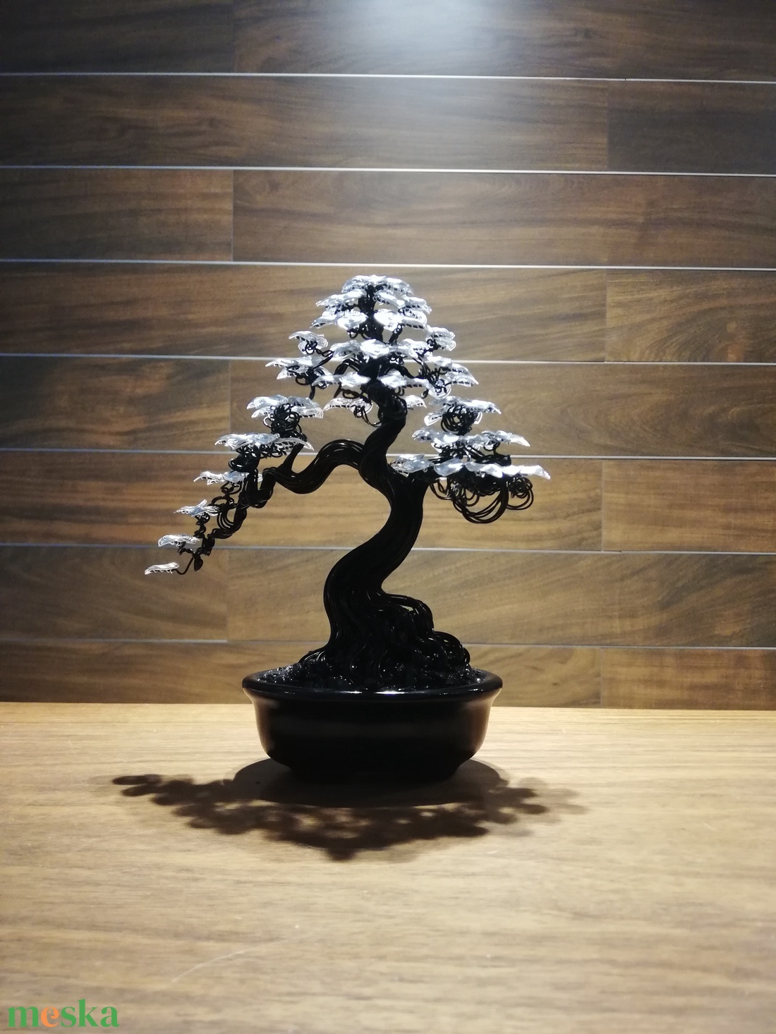 Ezüst kisfa - otthon & életmód - dekoráció - asztal és polc dekoráció - bonsai - Meska.hu Ezüst kisfa - otthon & életmód - dekoráció - asztal és polc dekoráció - bonsai - Meska.hu
