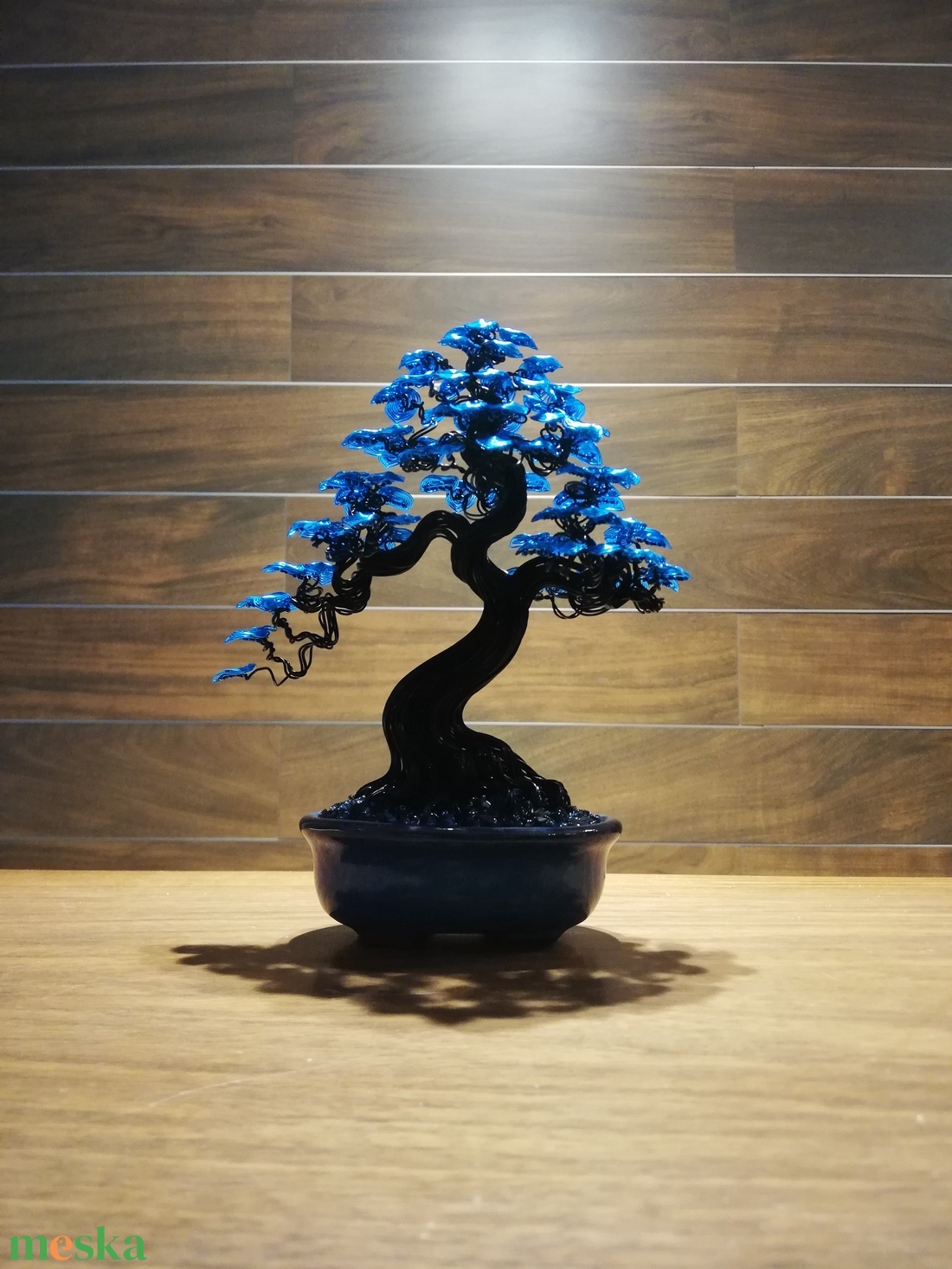 Kék kisfa - otthon & életmód - dekoráció - asztal és polc dekoráció - bonsai - Meska.hu Kék kisfa - otthon & életmód - dekoráció - asztal és polc dekoráció - bonsai - Meska.hu