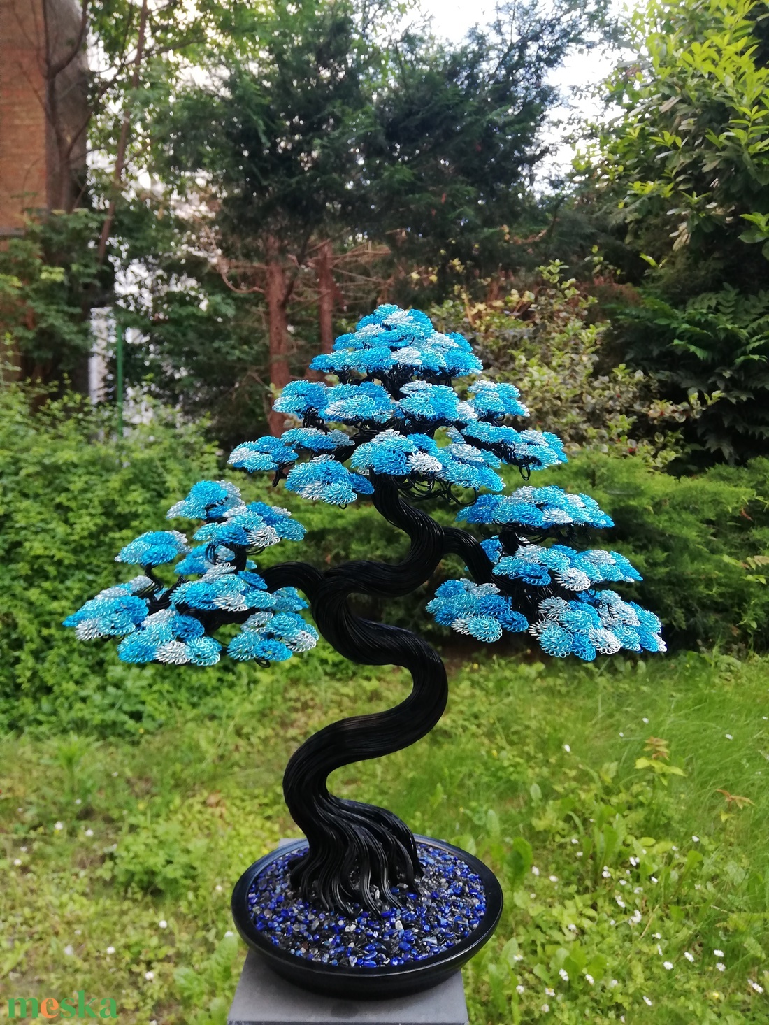Kék fa - otthon & életmód - dekoráció - asztal és polc dekoráció - bonsai - Meska.hu Kék fa - otthon & életmód - dekoráció - asztal és polc dekoráció - bonsai - Meska.hu
