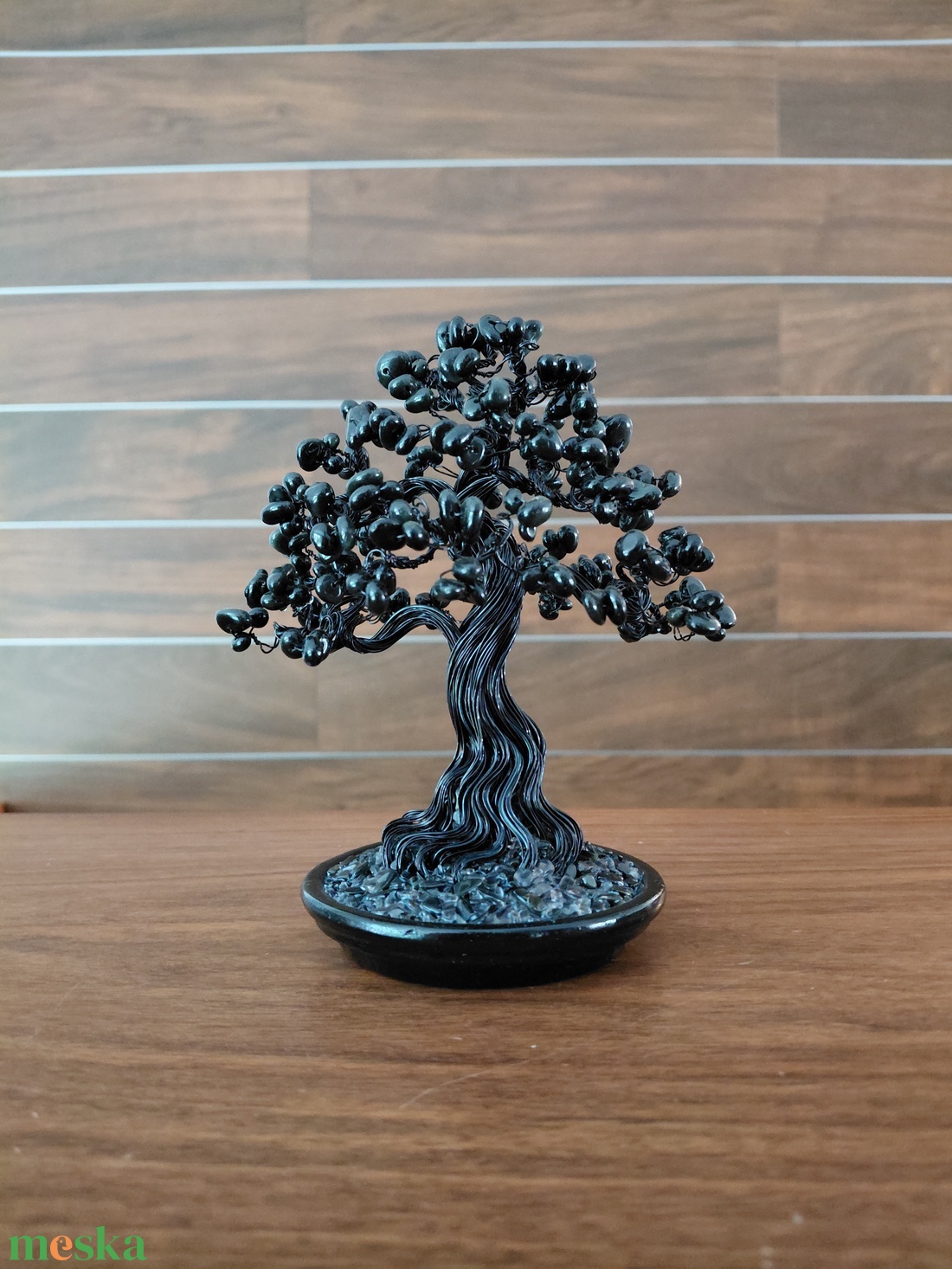 Obszidián drótfa - otthon & életmód - dekoráció - asztal és polc dekoráció - bonsai - Meska.hu Obszidián drótfa - otthon & életmód - dekoráció - asztal és polc dekoráció - bonsai - Meska.hu