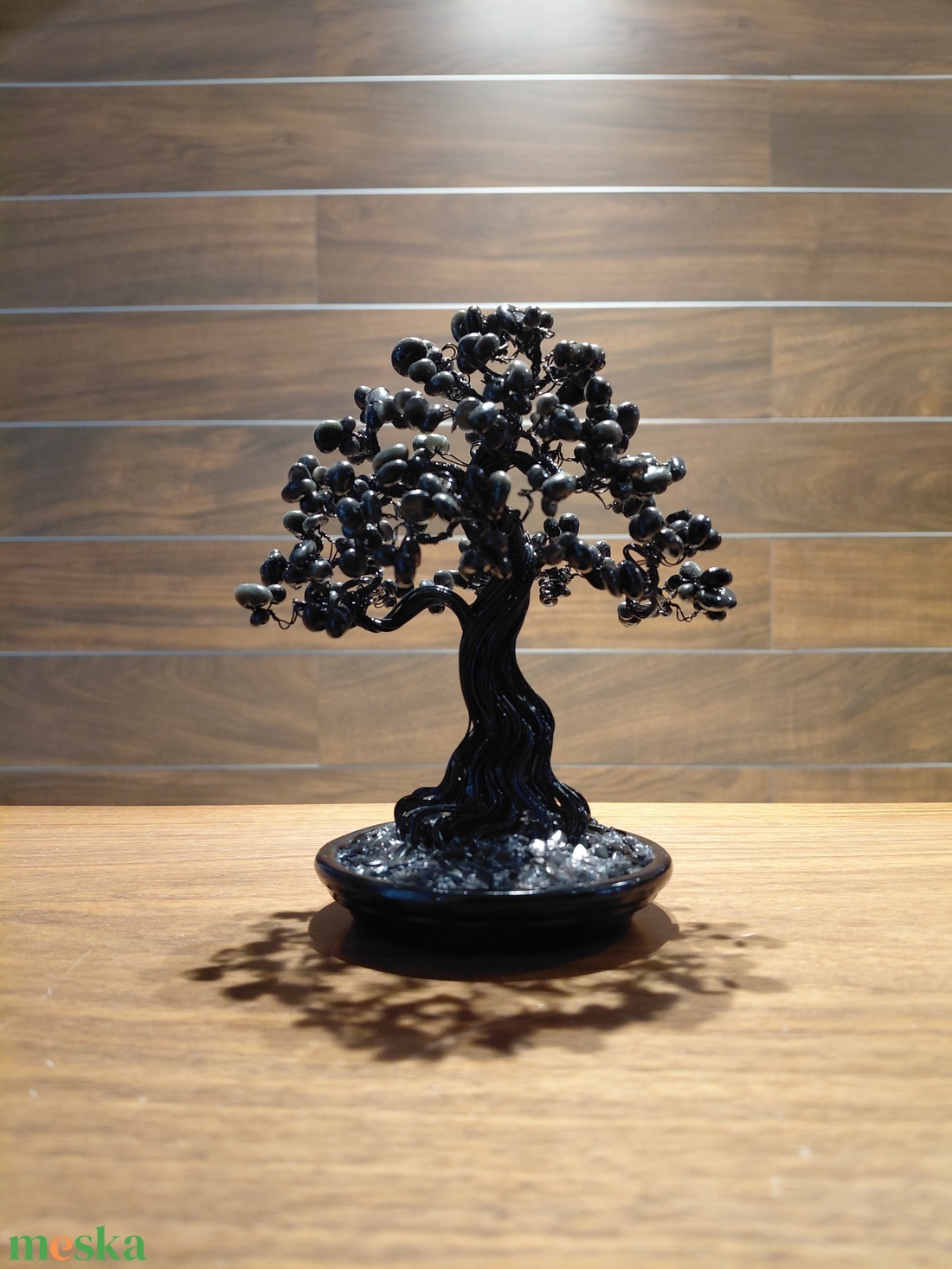 Obszidián drótfa - otthon & életmód - dekoráció - asztal és polc dekoráció - bonsai - Meska.hu Obszidián drótfa - otthon & életmód - dekoráció - asztal és polc dekoráció - bonsai - Meska.hu