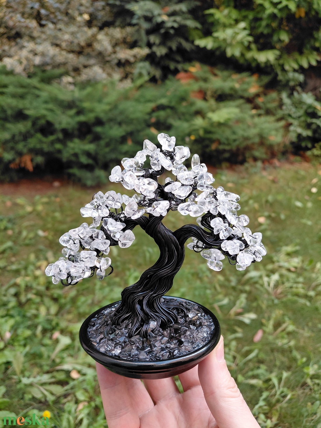 Hegyikristály bonsai - otthon & életmód - dekoráció - asztal és polc dekoráció - bonsai - Meska.hu Hegyikristály bonsai - otthon & életmód - dekoráció - asztal és polc dekoráció - bonsai - Meska.hu